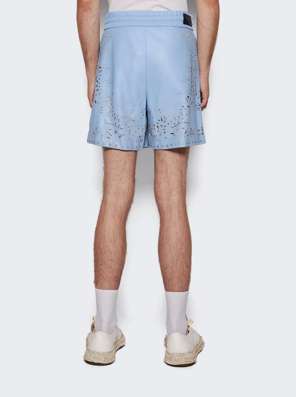 Amiri o1mle0326 Bandana Laser Short in Blue Size US 40 / EU 56 - 5 Thumbnail