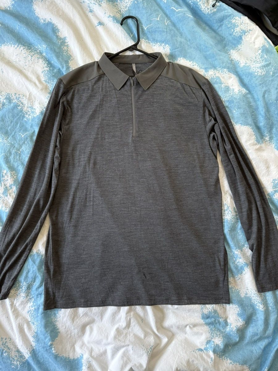 Veilance Veilance Frame Long Sleeve Polo Size US L / EU 52-54 / 3 - 1 Thumbnail