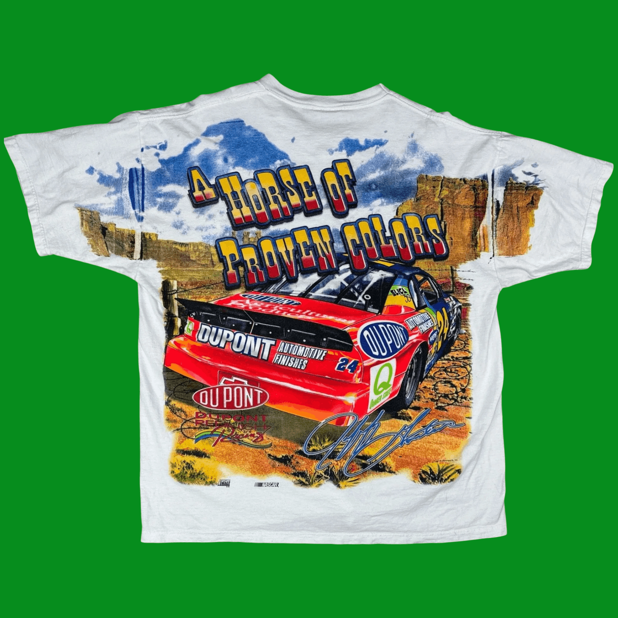 Chase Authentics 98 Chase Authentics Jeff Gordon How The Race Won Cowboy AOP Size US L / EU 52-54 / 3 - 3 Thumbnail