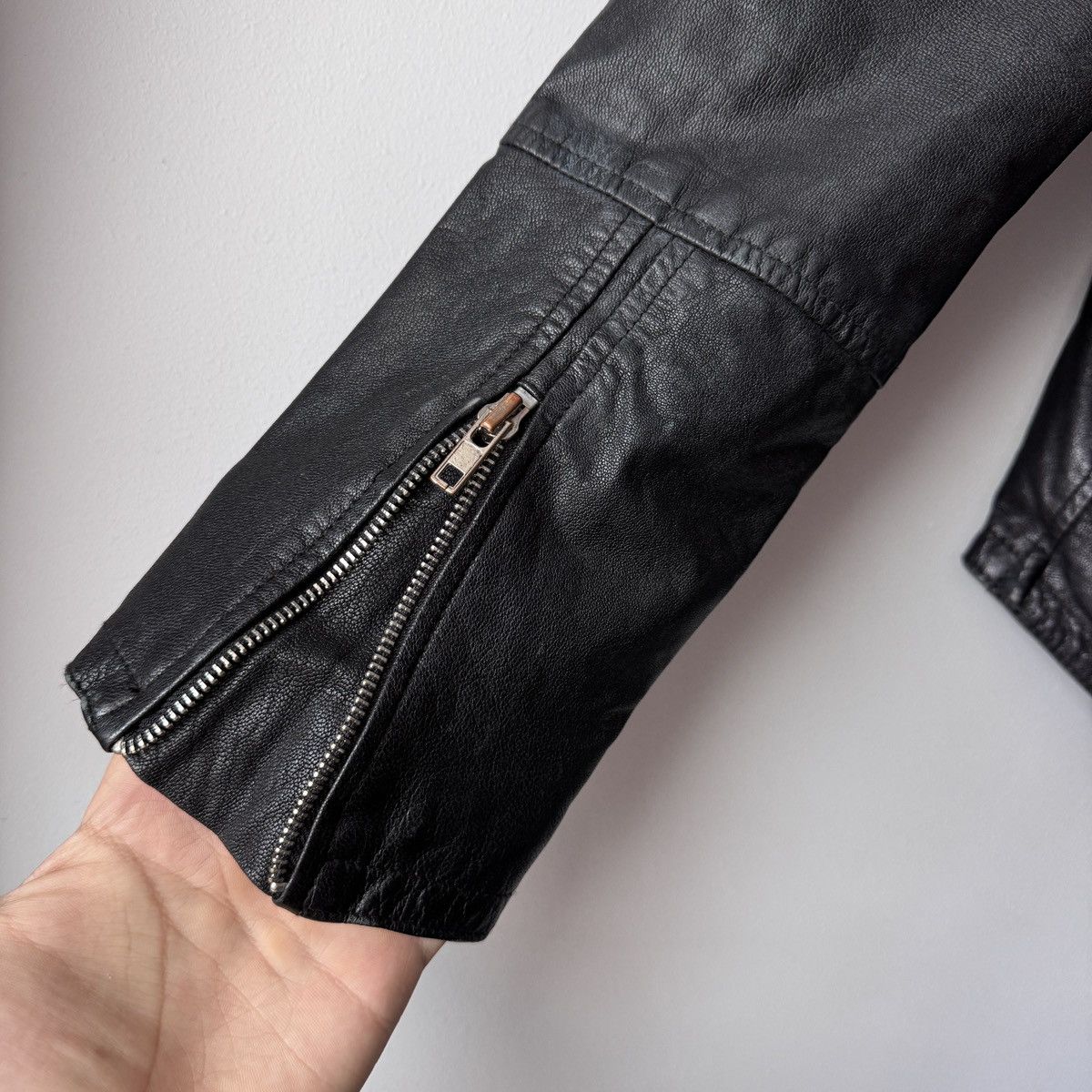 Vintage Violent Dreaming Black Leather Jacket Scandinavian Archive Size US M / EU 48-50 / 2 - 12 Thumbnail