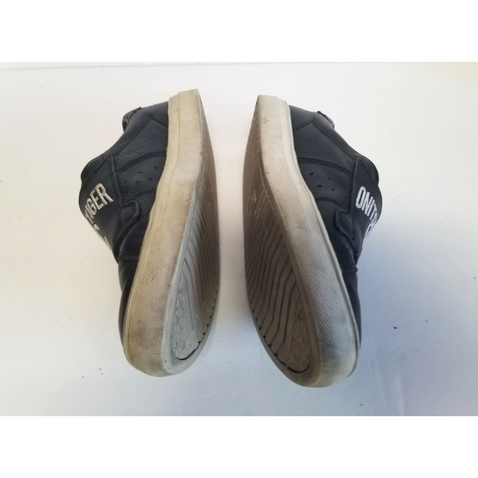 Onitsuka Tiger Onitsuka Tiger Sneaker Shoes Black White US 5 Hook & Loop Adult Monk Size US 5 / EU 37 - 6 Thumbnail