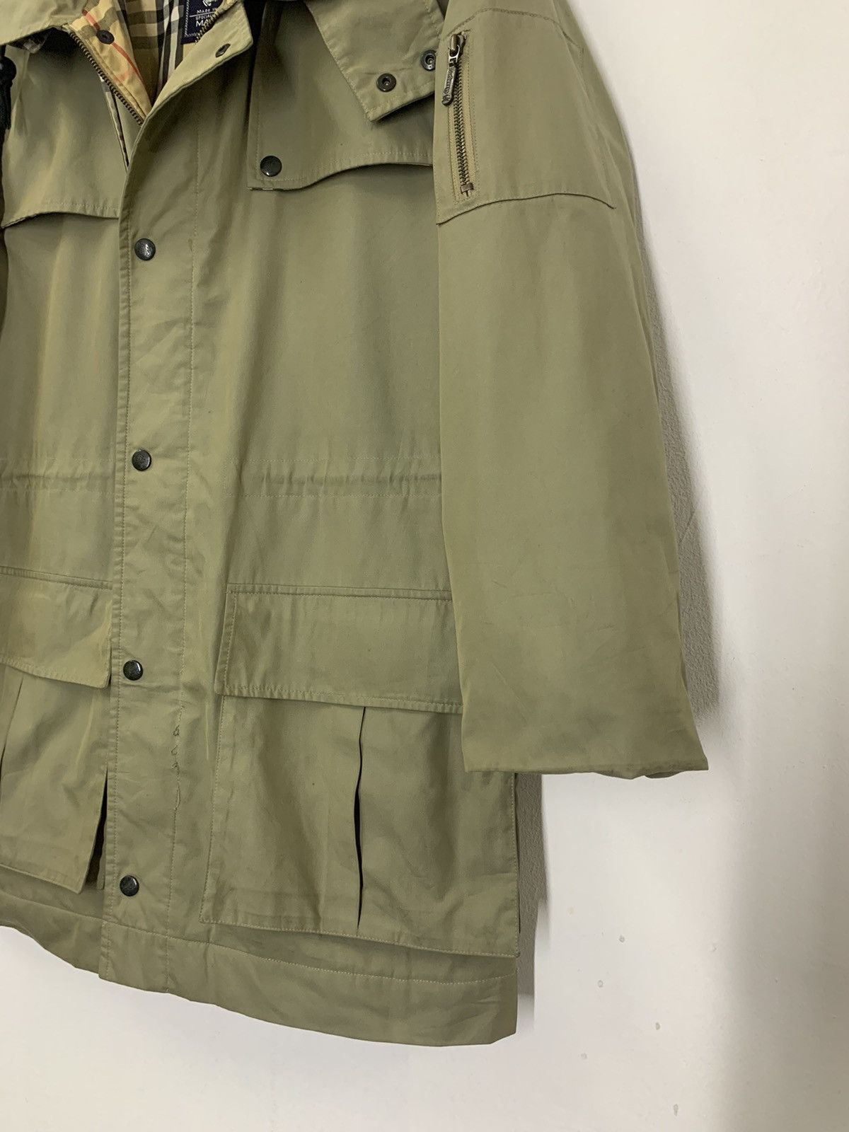Burberry Vintage BURBERRY x MARUZEN TOKYO Nova Check Parka Size US L / EU 52-54 / 3 - 4 Thumbnail