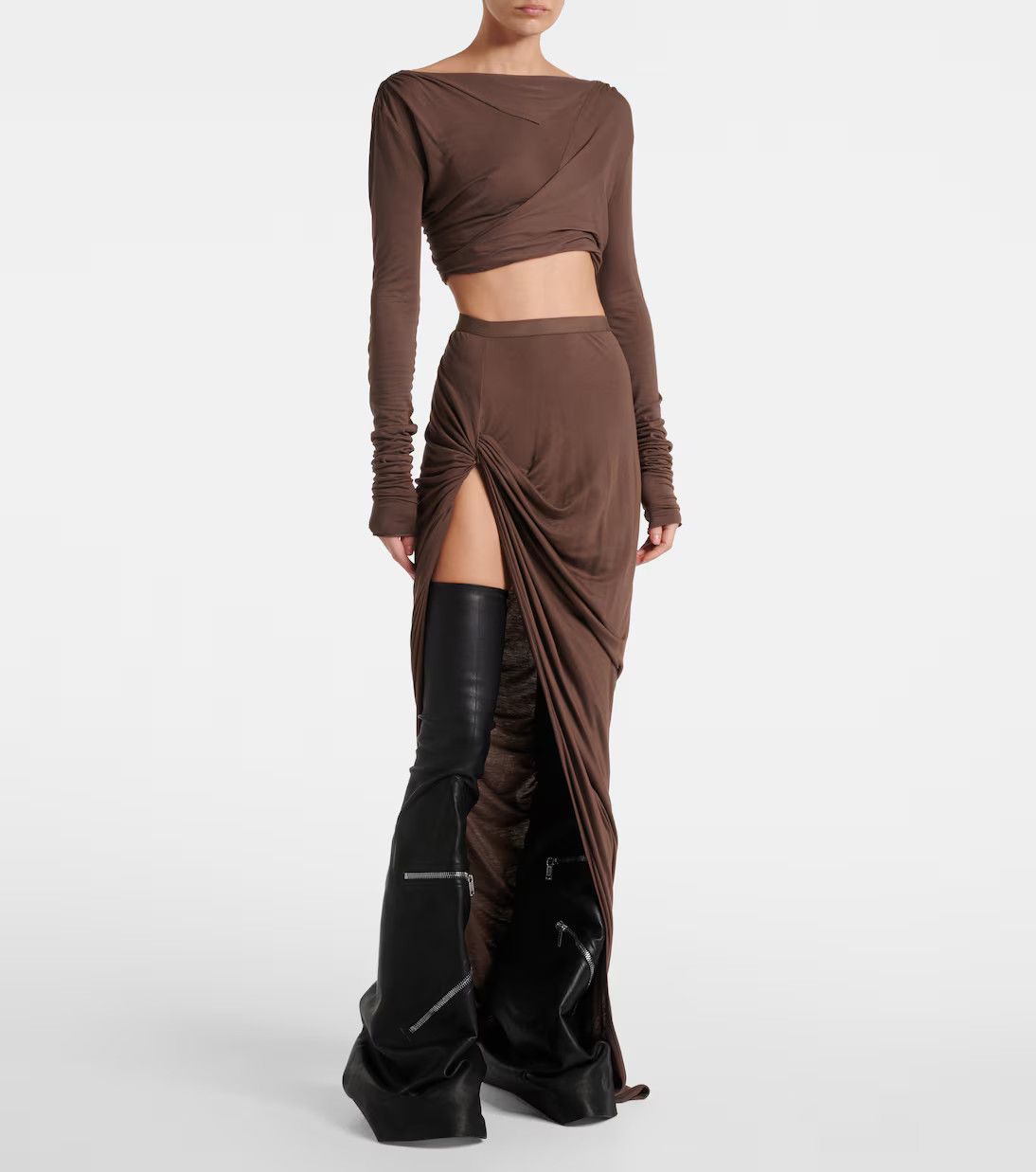 Rick Owens o1y0126 Boots in Black Size US 7 / IT 37 - 5 Thumbnail