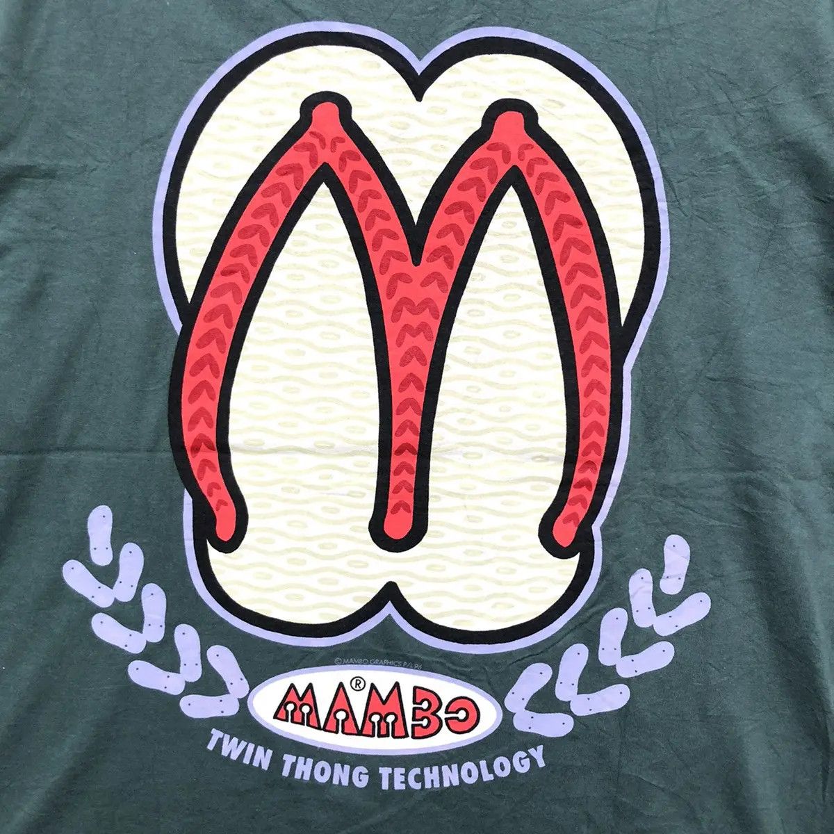 Mambo Vintage 1996 Mambo Twin Thong Technology Big Logo T-shirt. L Size US L / EU 52-54 / 3 - 3 Thumbnail