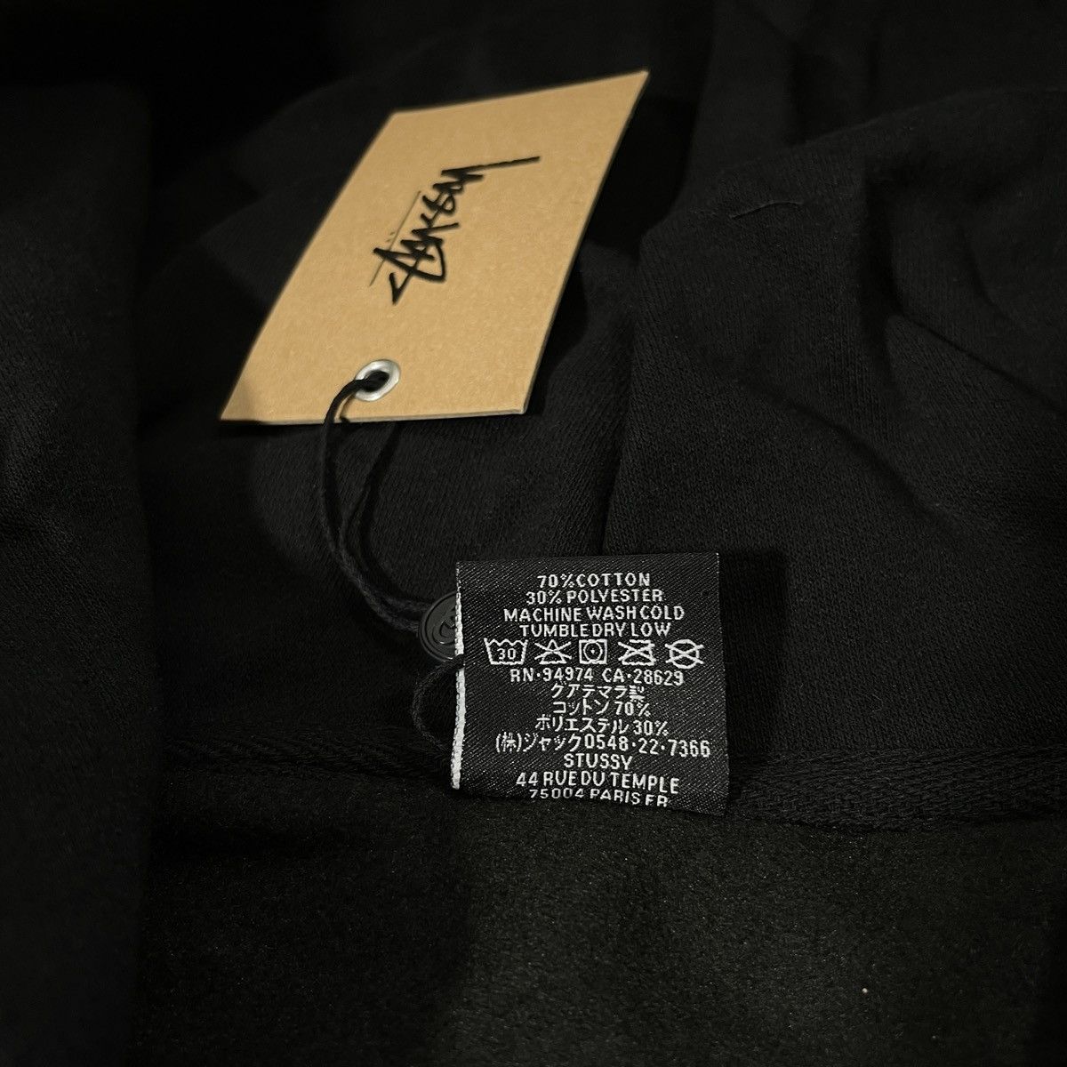 Stussy STUSSY ZIP HOODIE " DOLLIE " Size US L / EU 52-54 / 3 - 6 Thumbnail