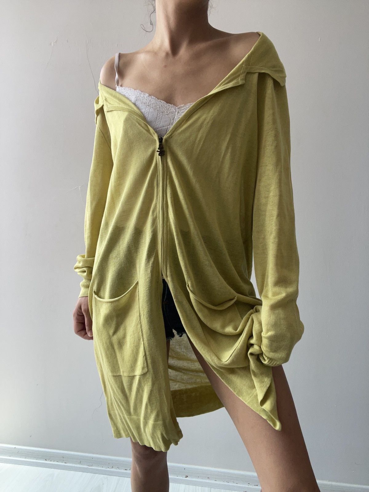 SikSilk Silk and cashmere cardigan Size XL / US 12-14 / IT 48-50 - 1 Thumbnail