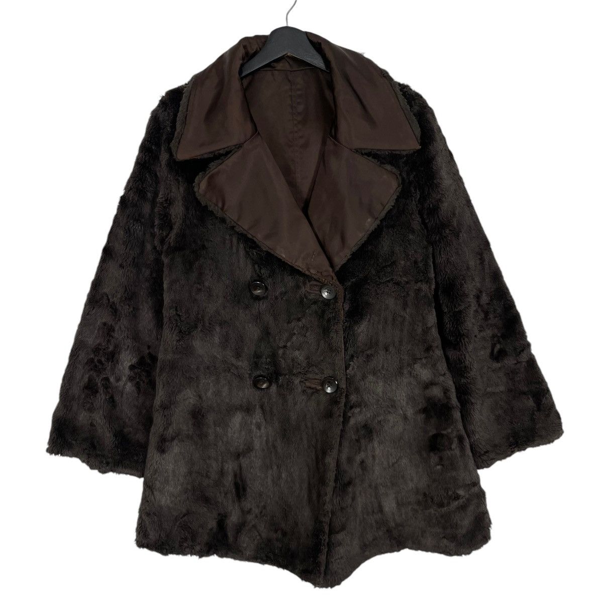 Vintage Pinky Dianne Faux Fur Jacket Riversible Jacket