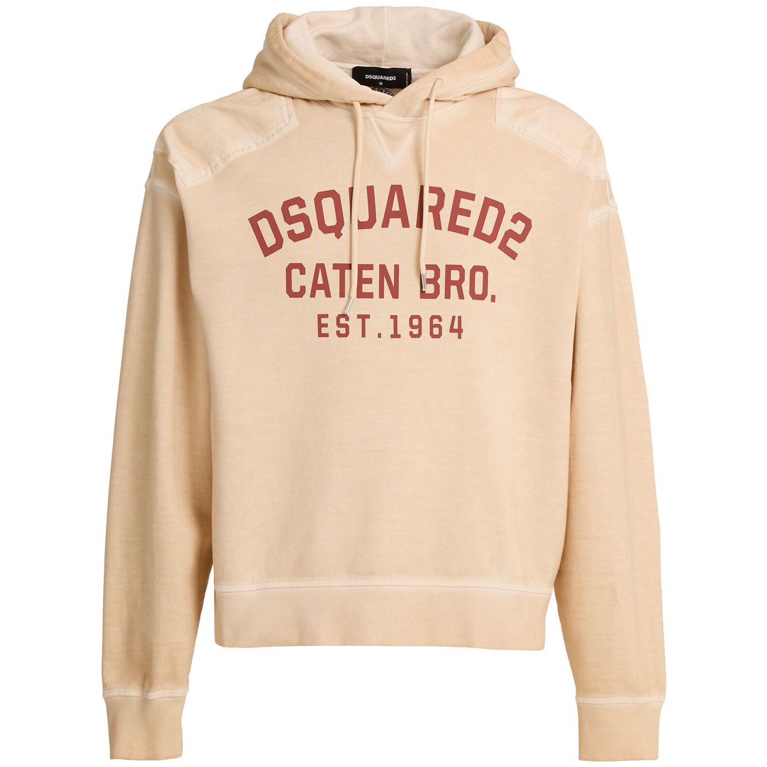 Dsquared2 DSQUARED2 Cypro Light Sand Cotton Hoodie New & Authentic (Me Size US XL / EU 56 / 4 - 1 Preview