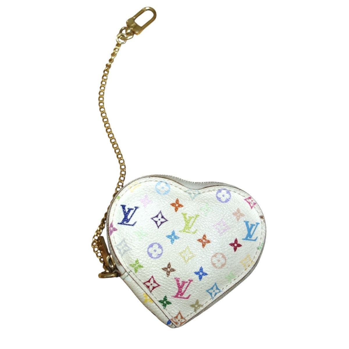 Louis Vuitton Louis Vuitton Multicolor Heart Coin Pouch Size ONE SIZE - 5 Thumbnail