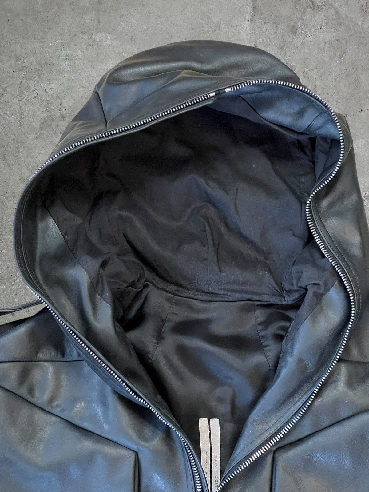 Rick Owens SS/24 Rick Owens Runway Sleeveless Leather Jacket Size US L / EU 52-54 / 3 - 7 Thumbnail