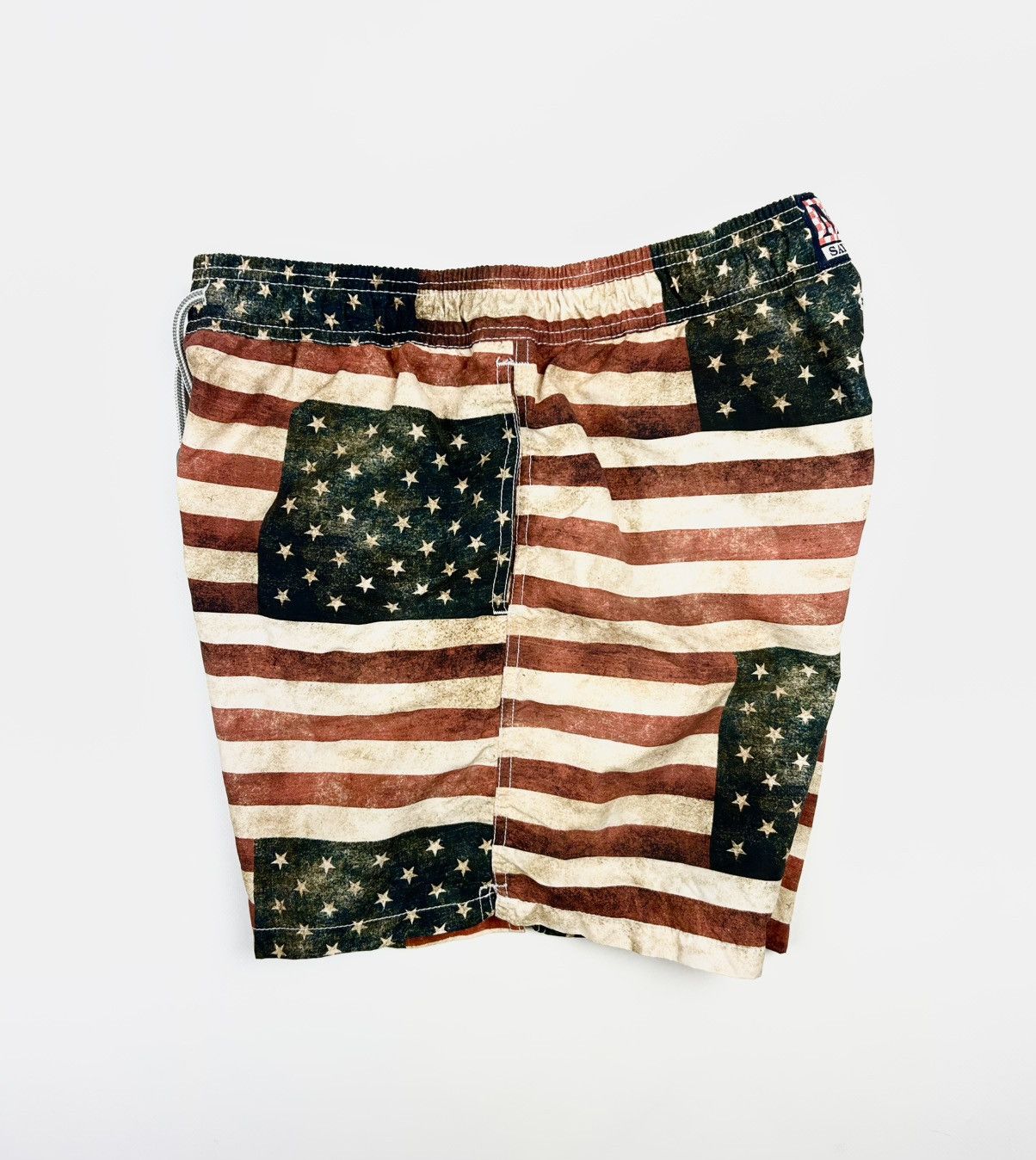 MC2 Saint Barth rare MC2 Saint Barth American flag beach shorts vintage Size US 36 / EU 52 - 3 Thumbnail