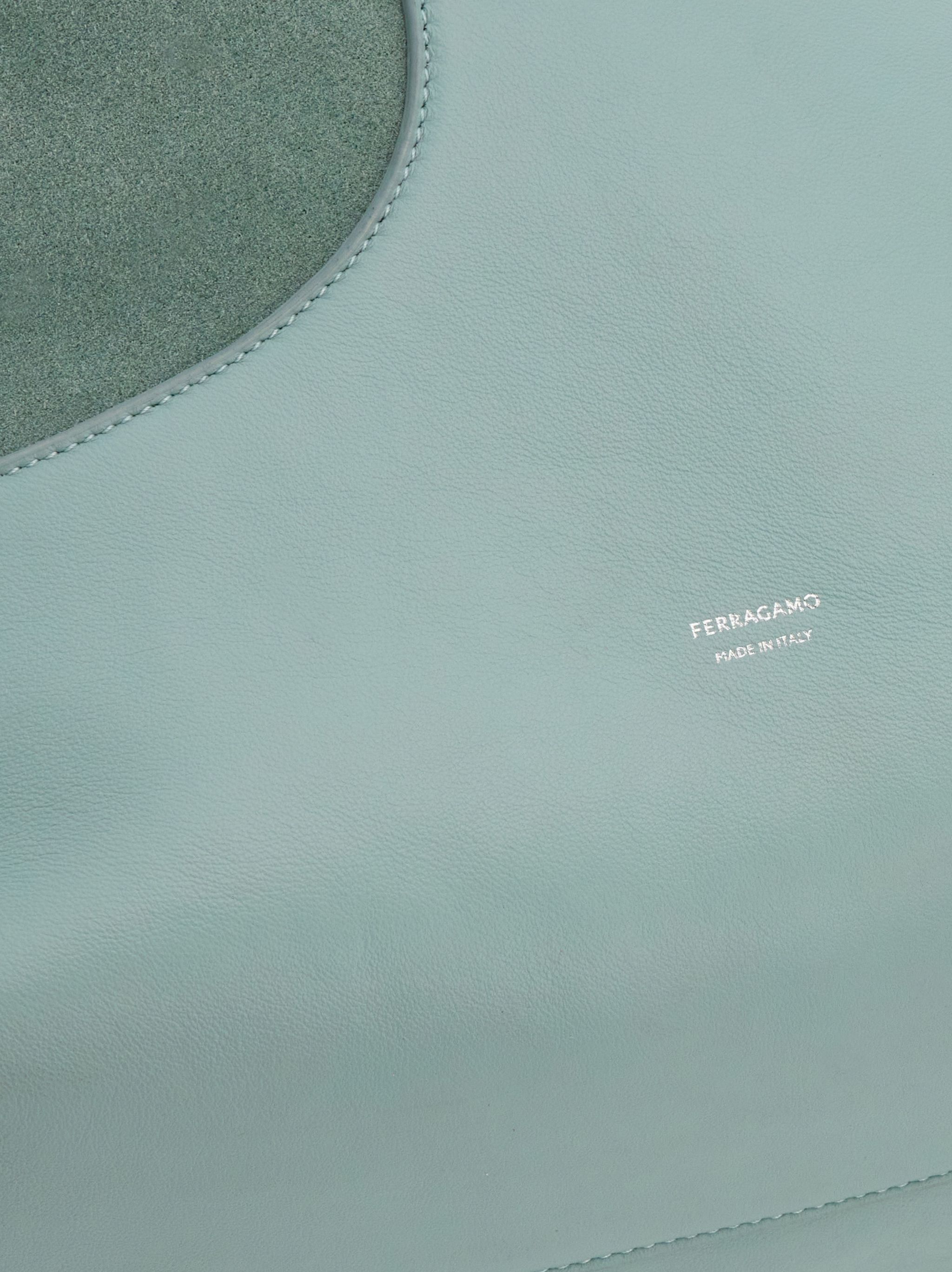 Salvatore Ferragamo o1s1rm0924 Size: OS / Hobo Bag in Sage Green Size ONE SIZE - 6 Thumbnail