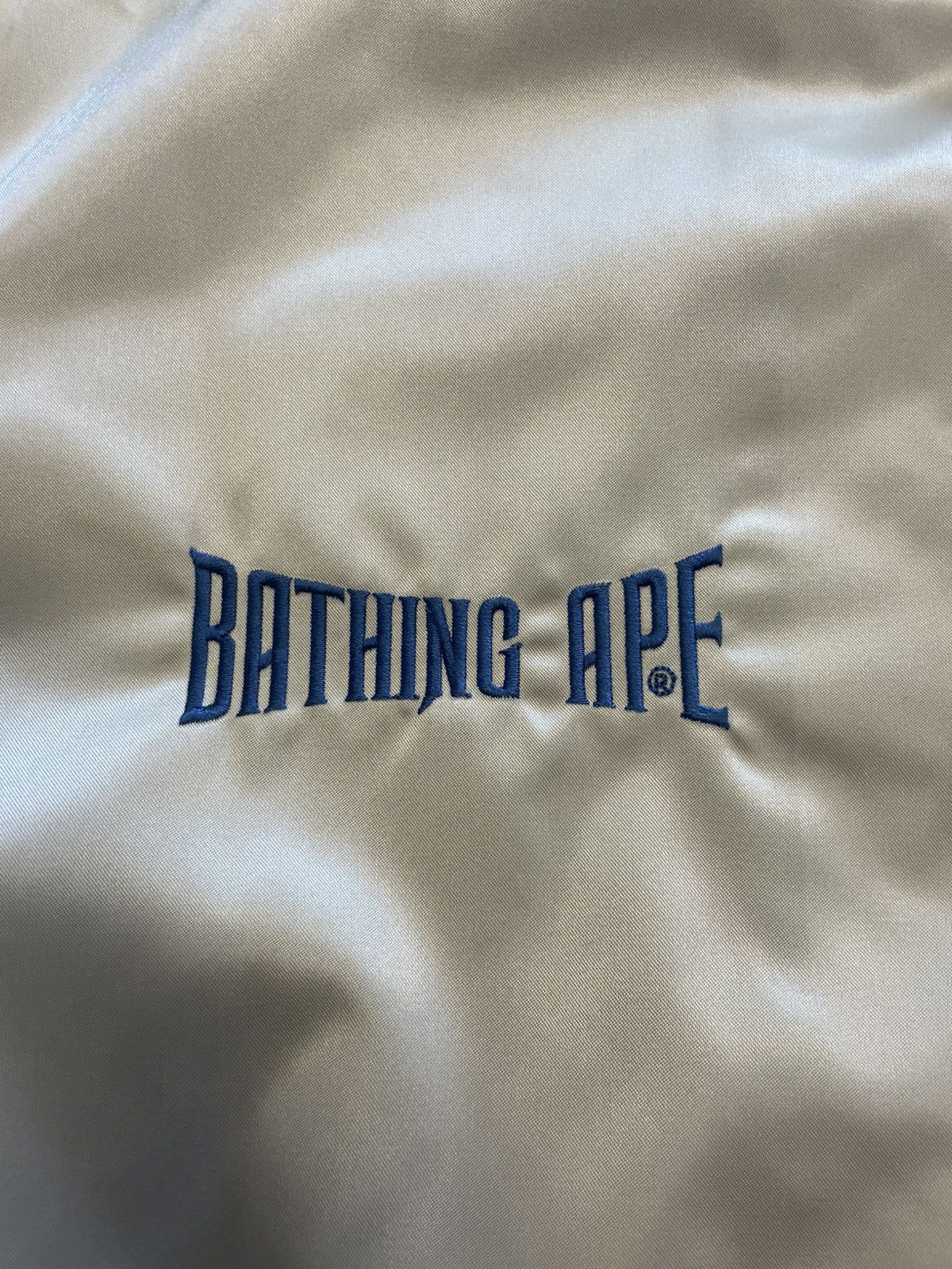 Bape Bape Nylon Varsity Jacket Size US XXL / EU 58 / 5 - 3 Thumbnail