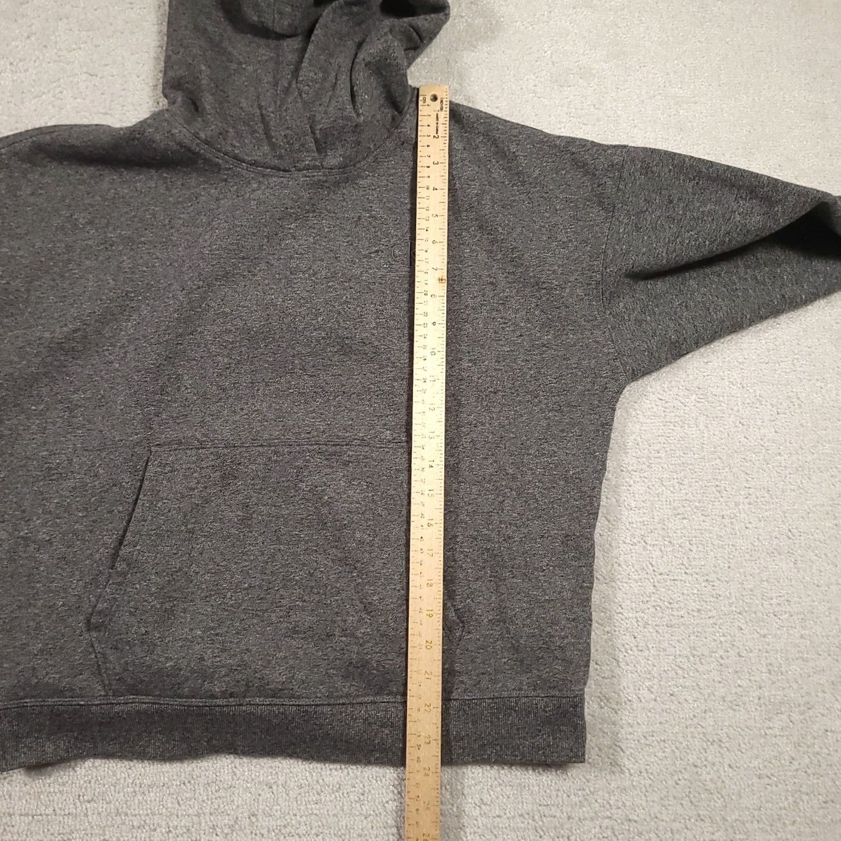 Calvin Klein Calvin Klein Hoodie Pullover Womens Medium Gray Sweatshirt Size M / US 6-8 / IT 42-44 - 5 Thumbnail