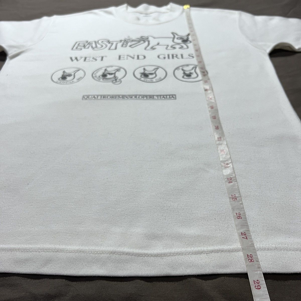Band Tees Rare VTG 90s East 17 Euro House Electronic Hiphop Tee DMC DJ Size US M / EU 48-50 / 2 - 7 Thumbnail