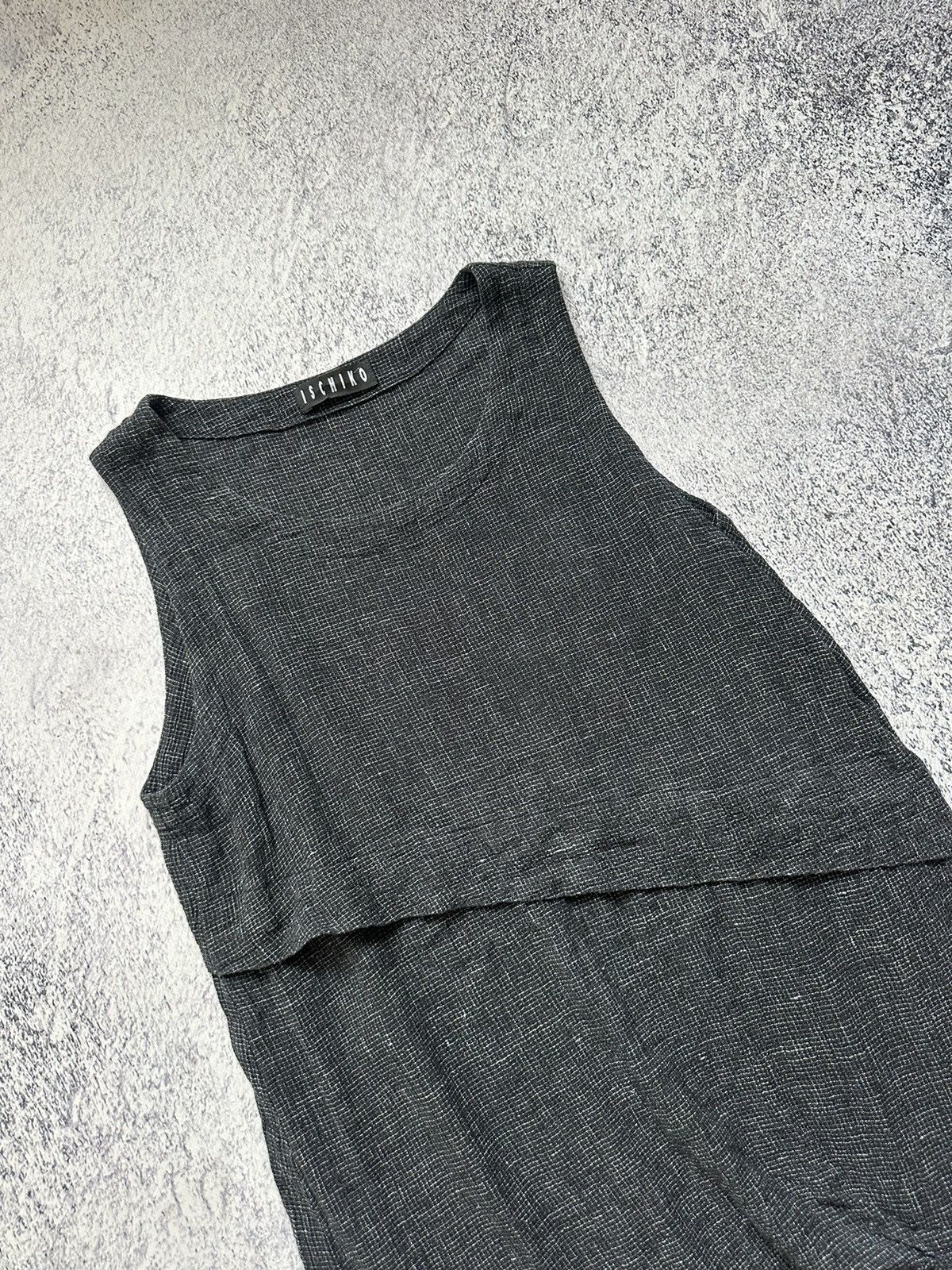 OSKA dresses for women ISCHIKO by OSKA avantgarde grey US10 Linen Size L / US 10 / IT 46 - 9 Thumbnail