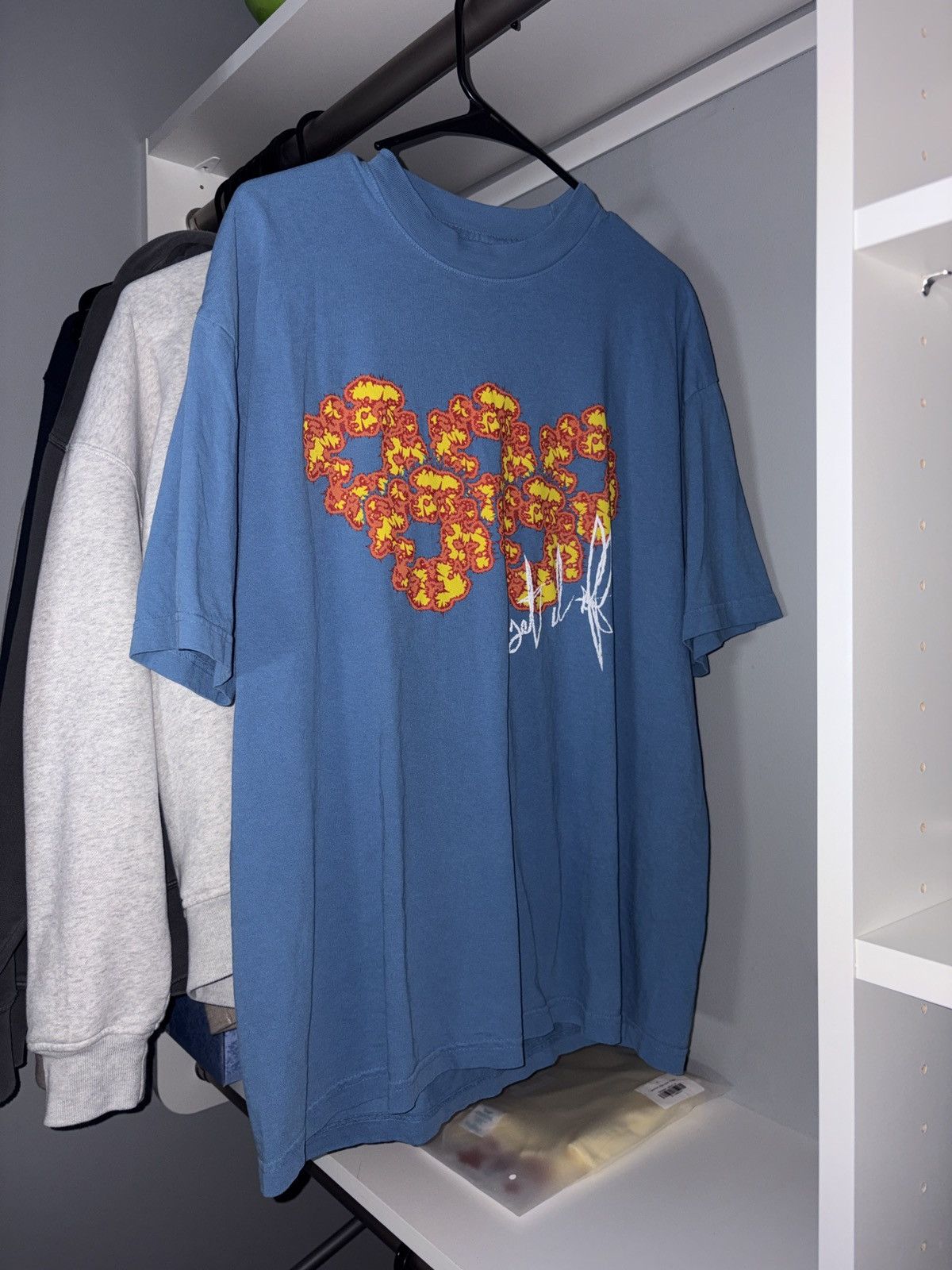 DENIM TEARS OFFSET x DENIM TEARS Blue Tshirt Size US L / EU 52-54 / 3 - 1 Thumbnail