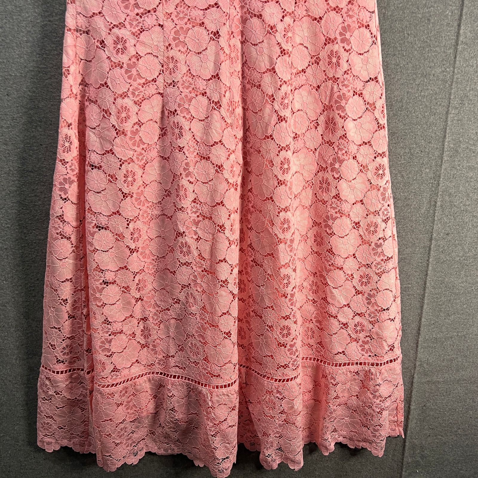 Isaac Mizrahi Isaac Mizrahi Live Regular Lace Dress with Lattice Trim Size S / US 4 / IT 40 - 13 Thumbnail