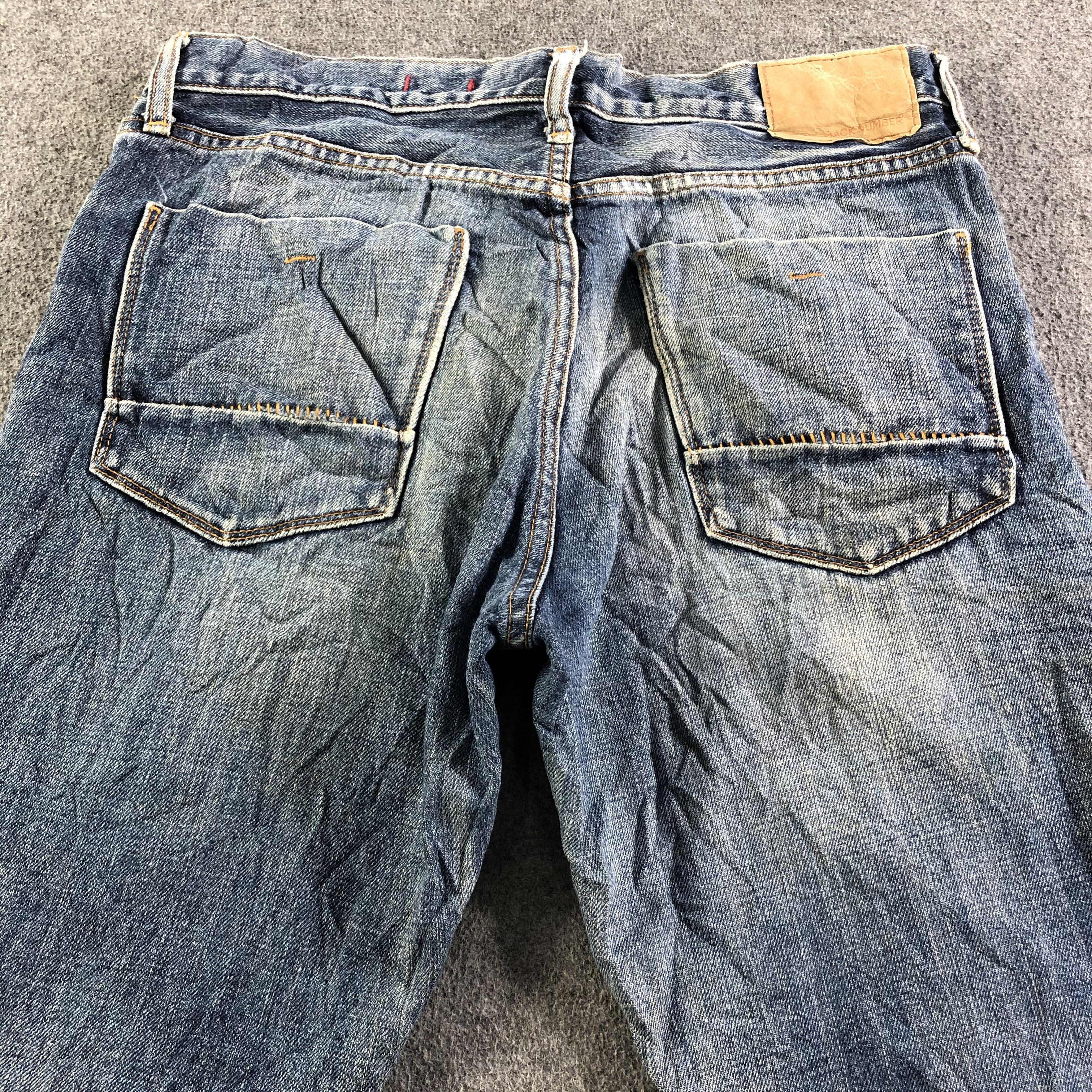 Japanese Brand Vintage Back Number Jeans-J3631 Size US 32 / EU 48 - 4 Thumbnail