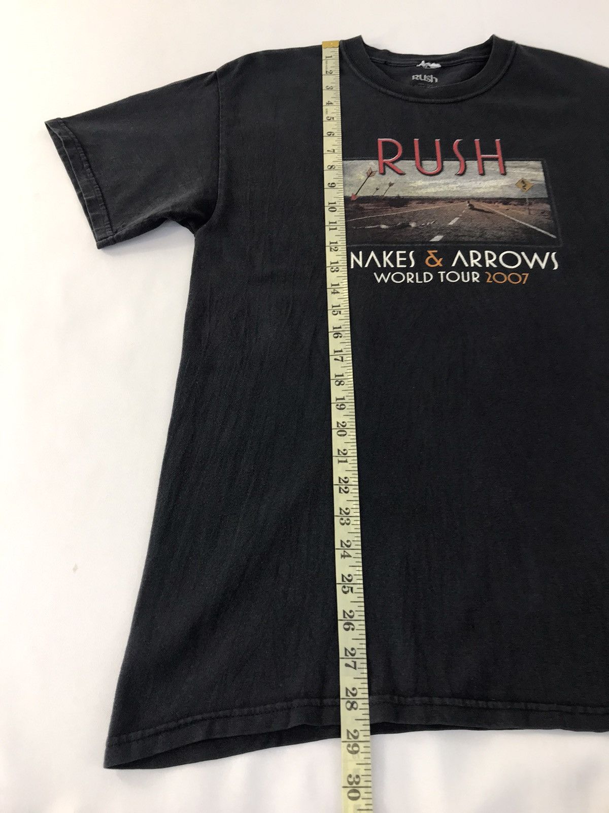 Band Tees Rock Band Rush Snakes & Arrows World Tour 2007 Tee Size US M / EU 48-50 / 2 - 9 Thumbnail
