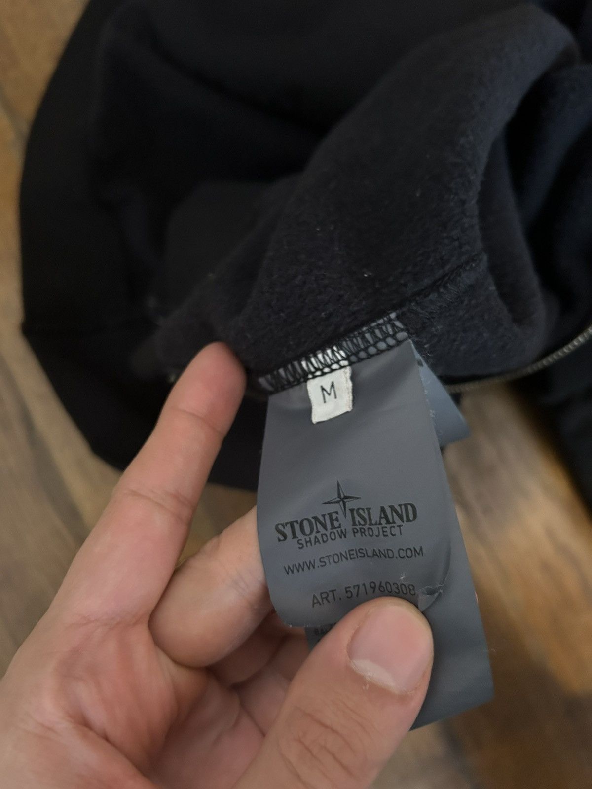 Stone Island Black zip sweater Size US M / EU 48-50 / 2 - 8 Thumbnail