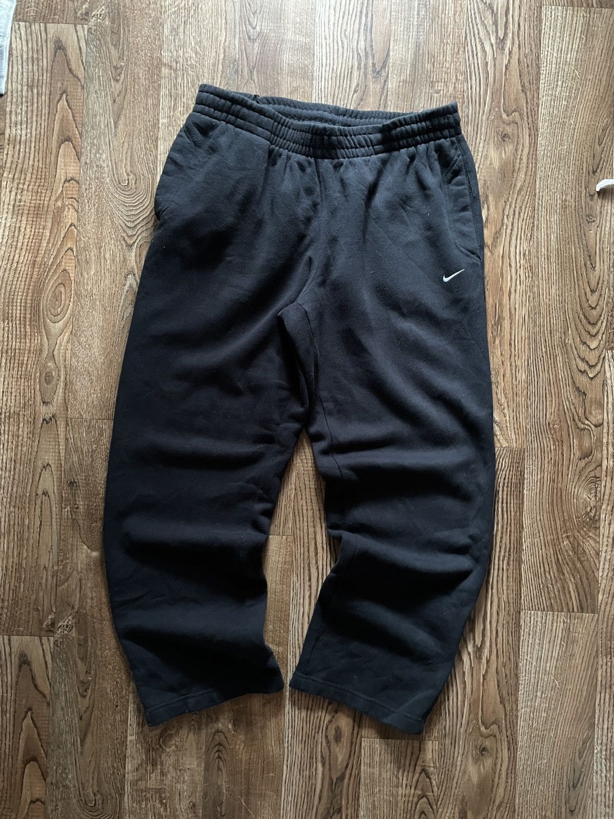 Nike Y2K Vintage Nike Track Pants Swoosh sweat pants Size US 32 / EU 48 - 2 Thumbnail