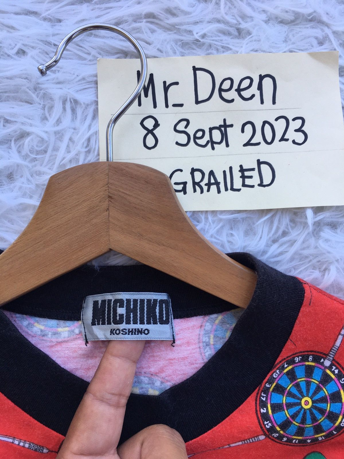 Japanese Brand Rare Vintage 90s Michiko Koshino T Shirt Size US S / EU 44-46 / 1 - 7 Thumbnail