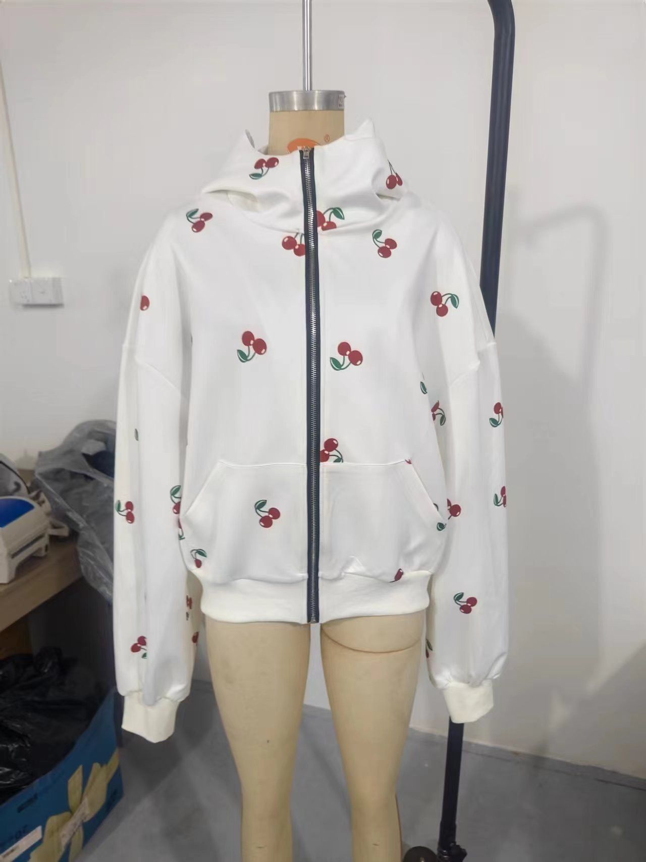 Other cherry print sweatshirt jacket Size L / US 10 / IT 46 - 1 Thumbnail