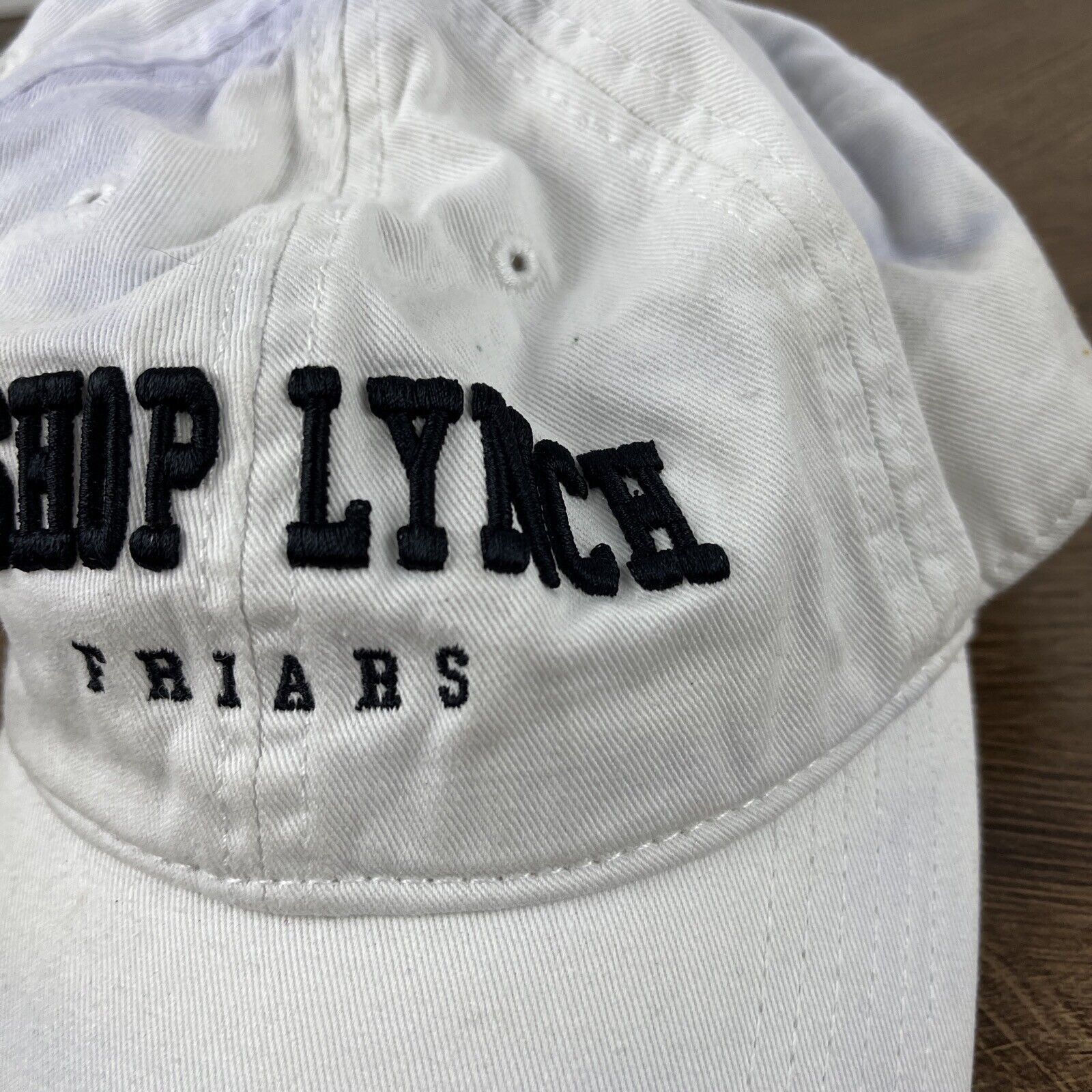 Other Bishop Lynch Friars Hat White Bishop Lynch Hat Adjustable Wh Size ONE SIZE - 7 Thumbnail