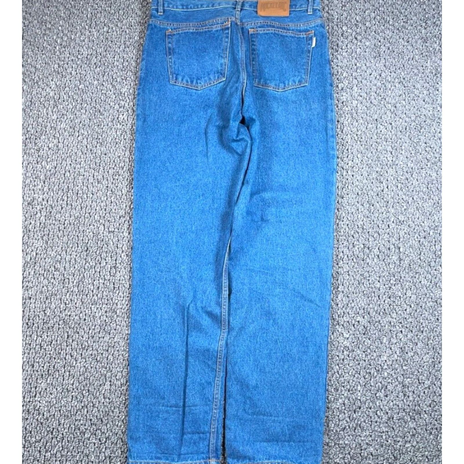 Denime VINTAGE Mickey Inc. Jeans Adult 2XL 34 x 34 Blue Denim Embroidered 90s Minnie Mouse Women's Jeans Size 24" / US 00 / IT 34 - 2 Thumbnail