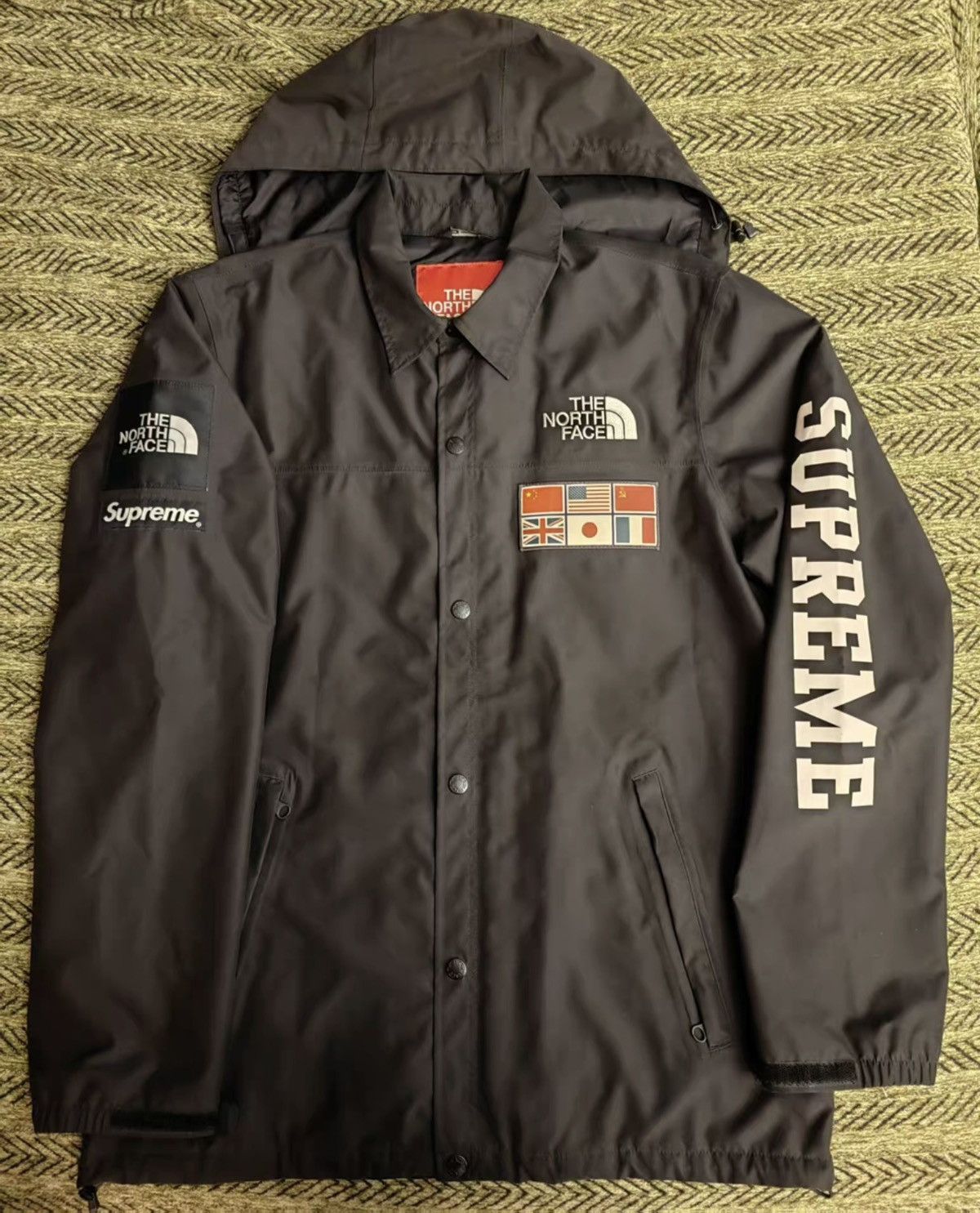 Expedition Coaches Mens Jacket Supreme North Face Coaches Jacket