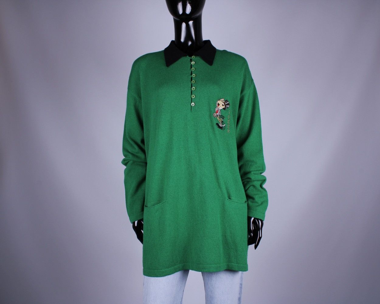 Designer × Iceberg × Vintage Women's ICEBERG Joker Vintage Wool Sweater Size L / US 10 / IT 46 - 8 Thumbnail