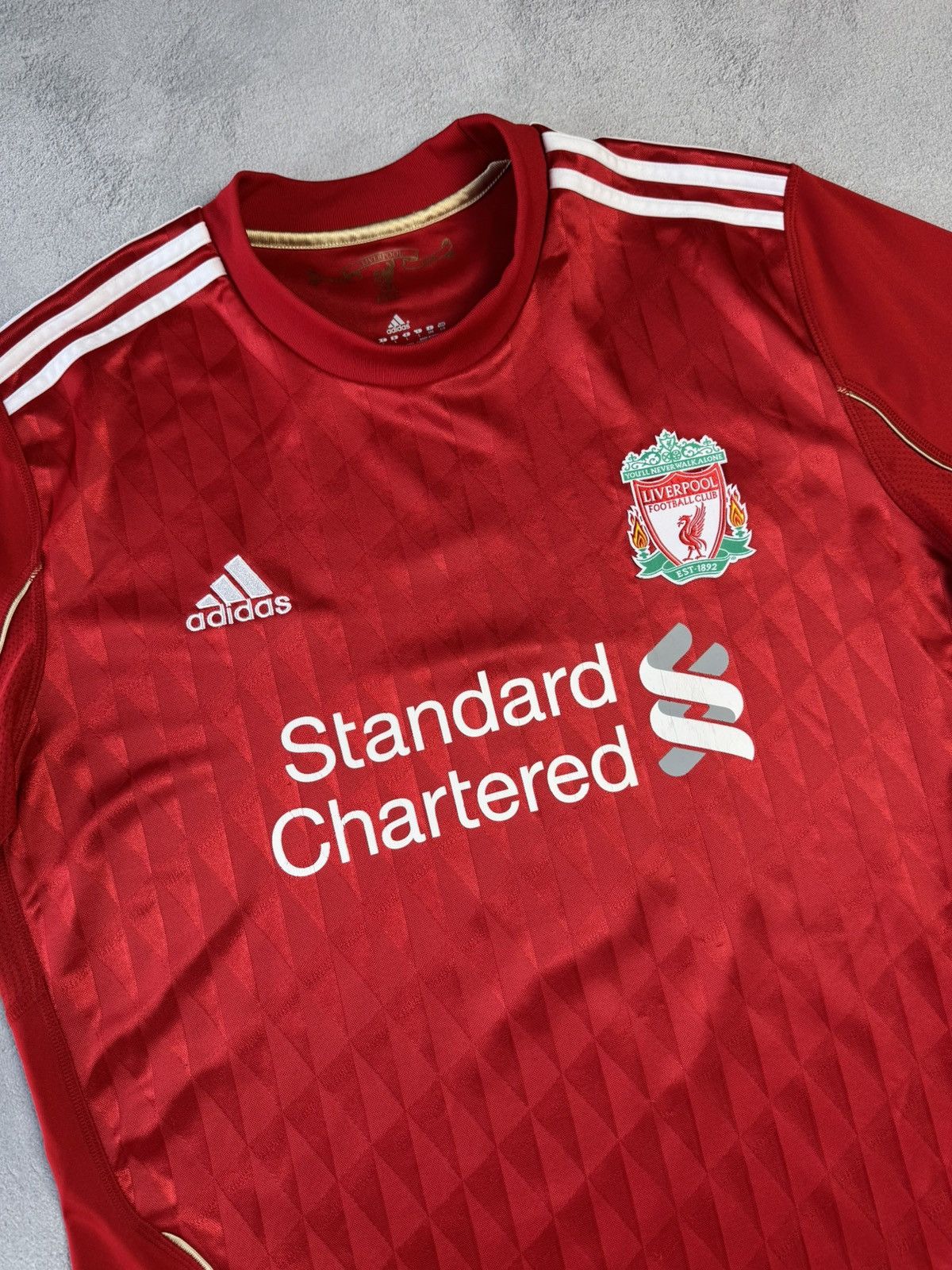 Adidas Liverpool 2010 2011 Home Football Shirt Soccer Jersey Adidas Size US L / EU 52-54 / 3 - 3 Thumbnail