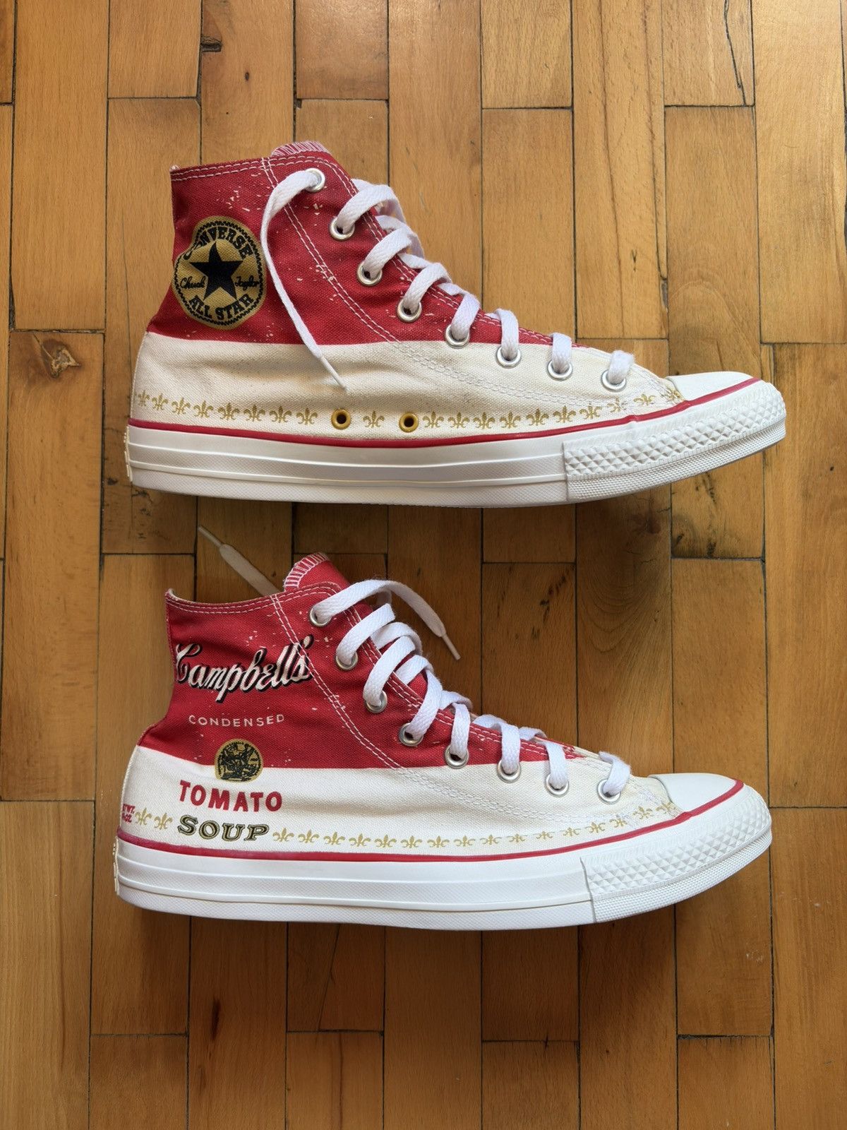 Converse Converse x Andy Warhol Tomato Soup 2015 Size US 11 / EU 44 - 1 Thumbnail