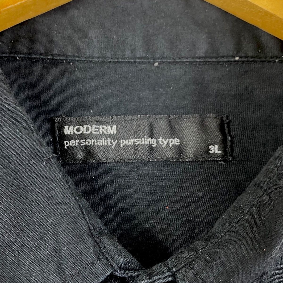 Japanese Brand Vintage MODERM Shirt Button Up Punk Style Seditionaries Size US XXL / EU 58 / 5 - 5 Thumbnail