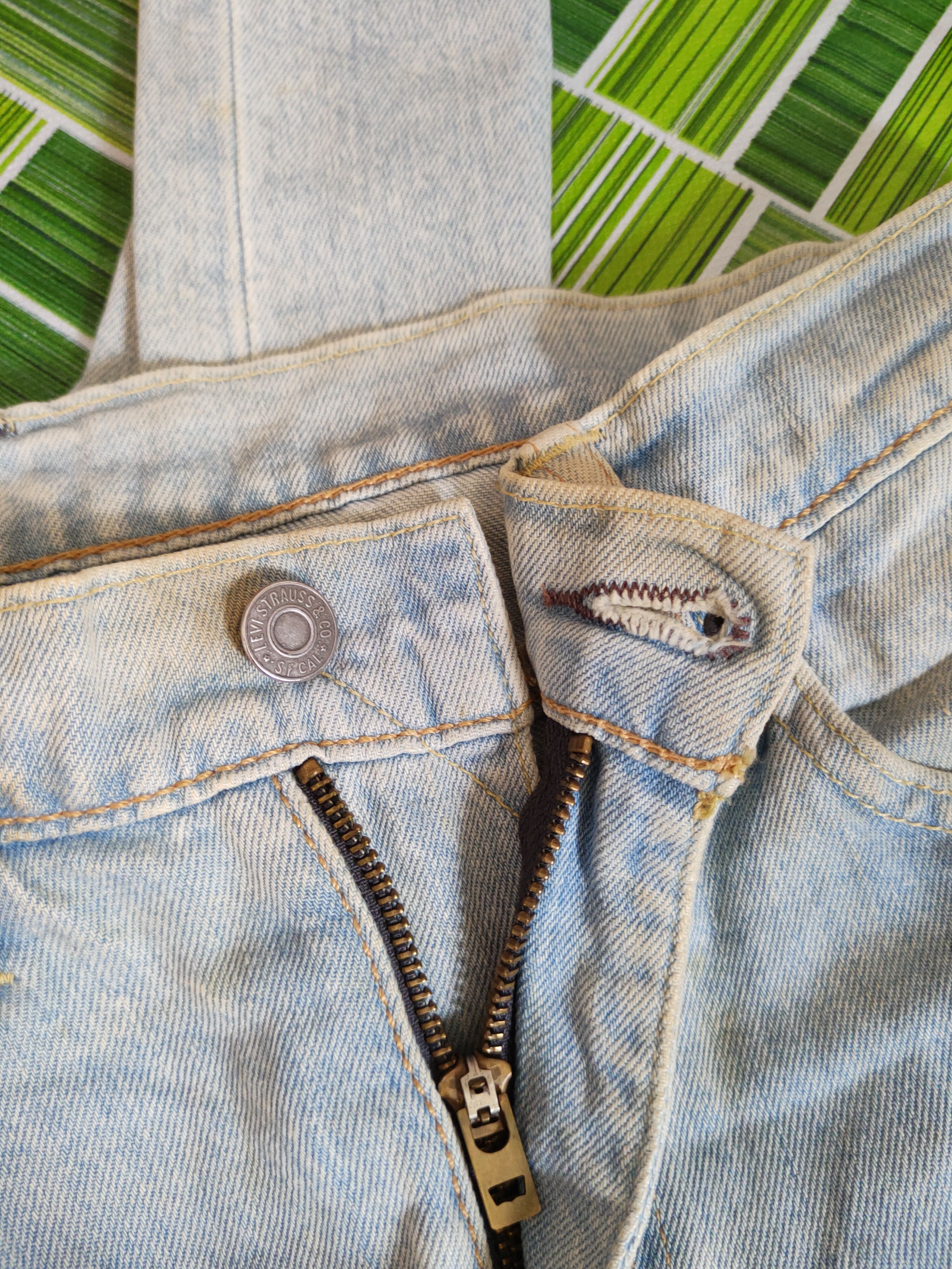 Levi's 519 Levi's Blue Faded vintage Skinny Denim #S1413 Size US 32 / EU 48 - 15 Thumbnail