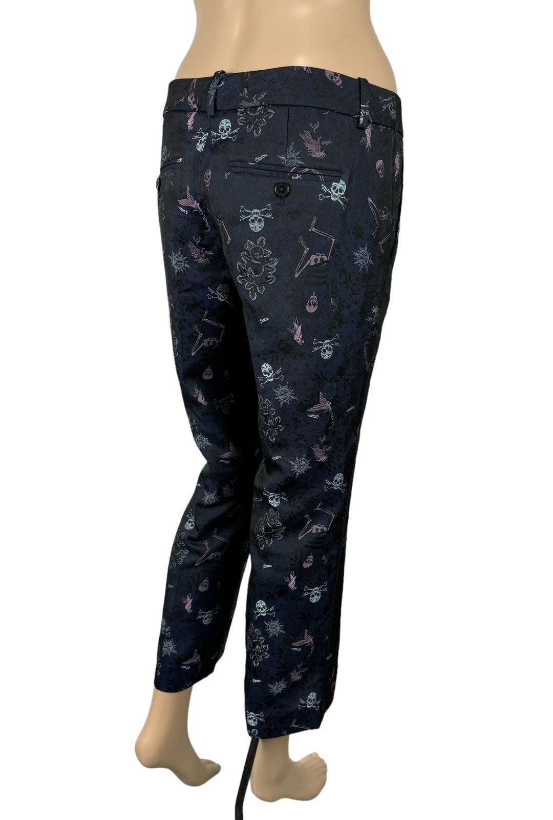 Zadig & Voltaire Zadig & Voltaire Posh Jac Tatoo Printed Chino Pants size 36 Size 26" / US 2 / IT 38 - 6 Thumbnail