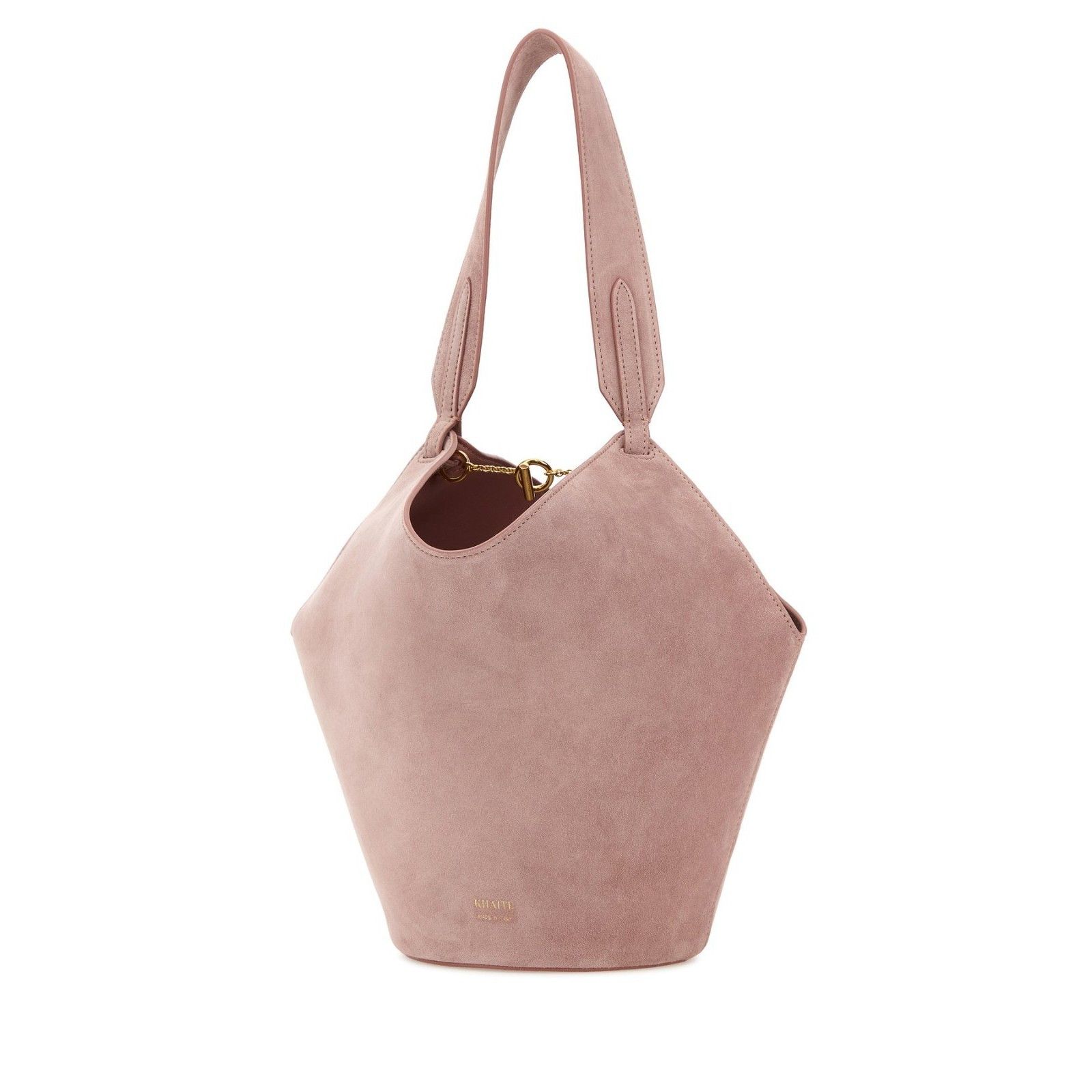 KHAITE KHAITE Lotus Mini Pink Suede Tote Bag New & Authentic Size ONE SIZE - 2 Thumbnail