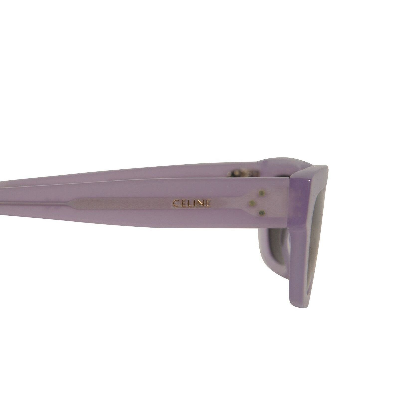 Celine CL401921 Sunglasses Purple Translucent Acetate - 02337 Size ONE SIZE - 4 Thumbnail