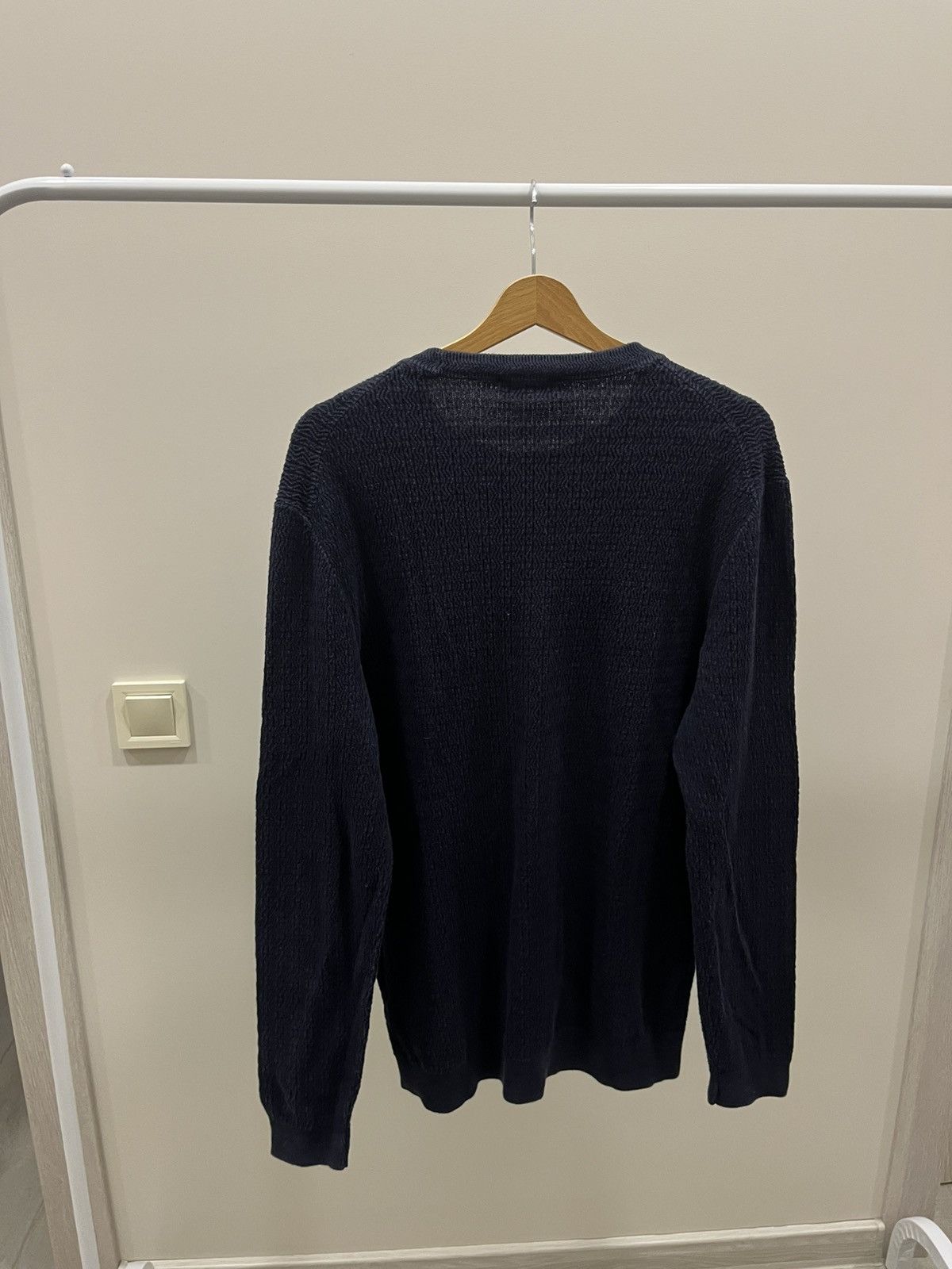 Hugo Vintage Hugo Boss Sweatshirt Sweater Y2K Black Italy Size US L / EU 52-54 / 3 - 3 Thumbnail
