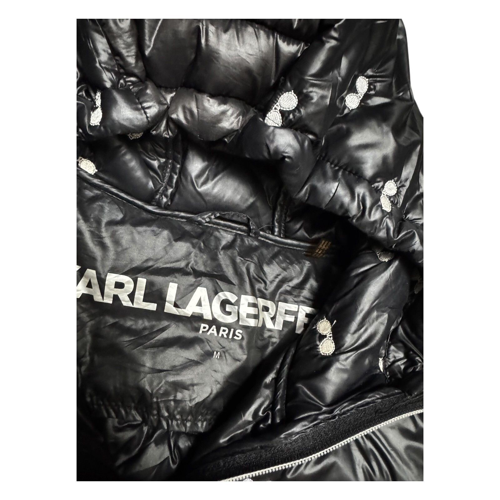 Karl Lagerfeld KARL LAGERFELD Winter Puffer Parka Jacket Coat Medium Size M / US 6-8 / IT 42-44 - 7 Thumbnail