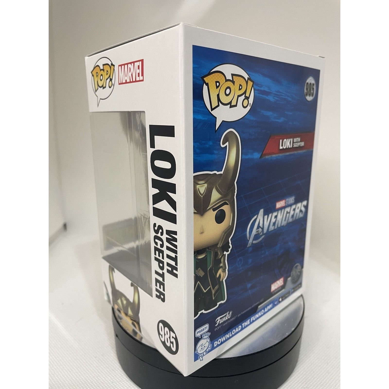 Marvel Comics Funko Pop! Loki W Scepter Entertainment Earth Exclusive #985 Size ONE SIZE - 6 Thumbnail