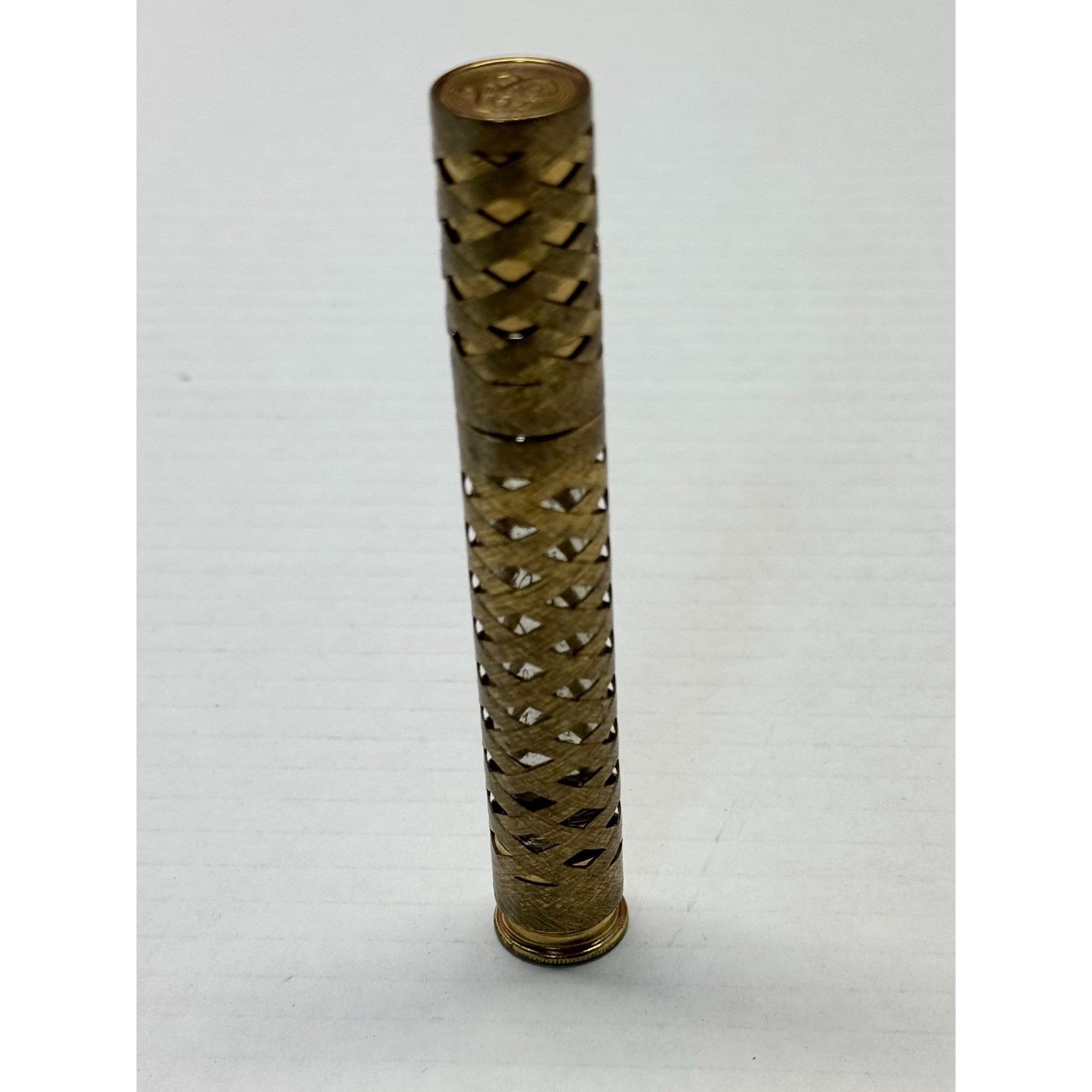 Vintage Vintage WOODHUE by FABERGE Fabergette Brass Glass Roll-On Pe Size ONE SIZE - 5 Thumbnail