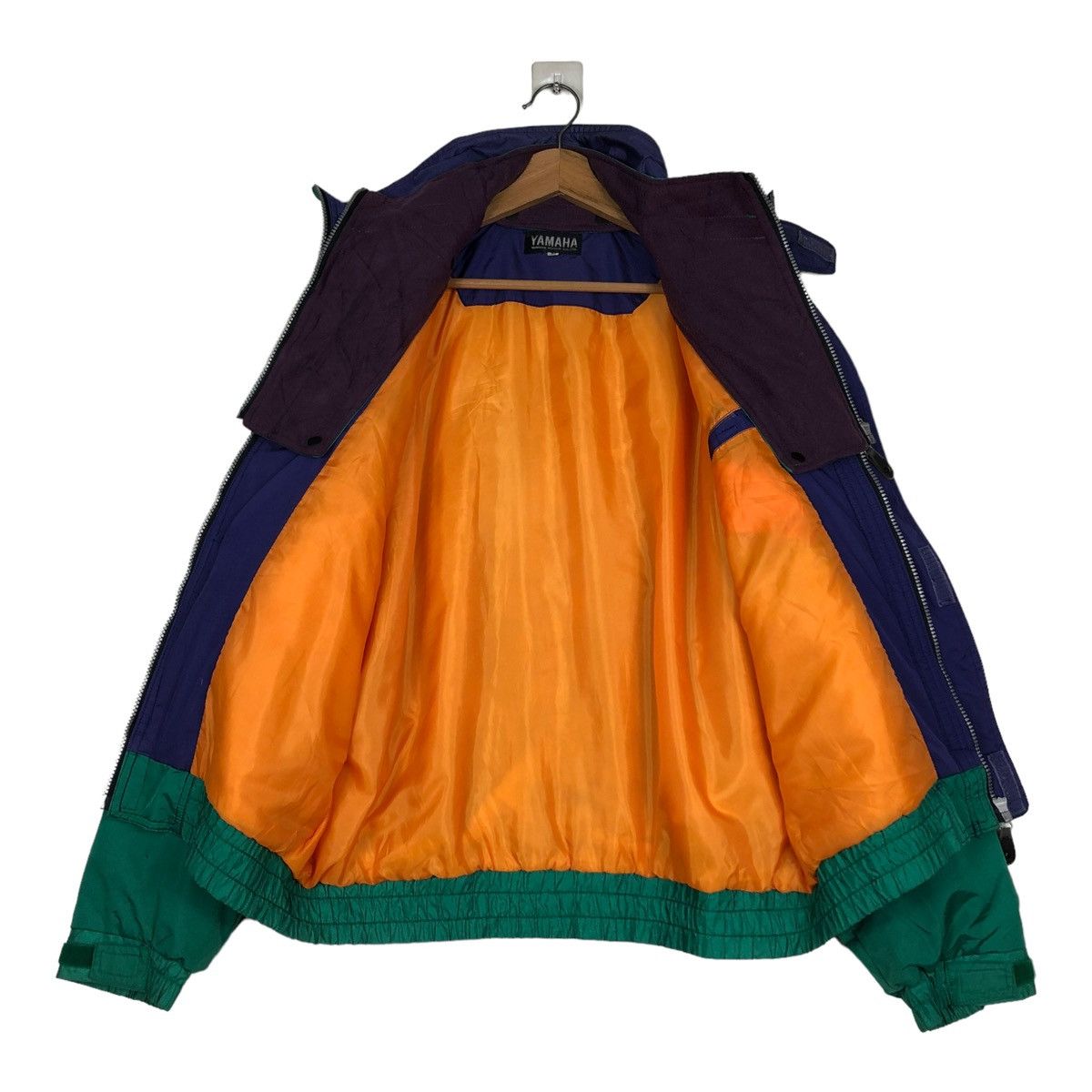 Hein Gericke 🔥VINTAGE RACING BOMBER JACKET YAMAHA CARGO MULTI POCKET Size US L / EU 52-54 / 3 - 13 Thumbnail