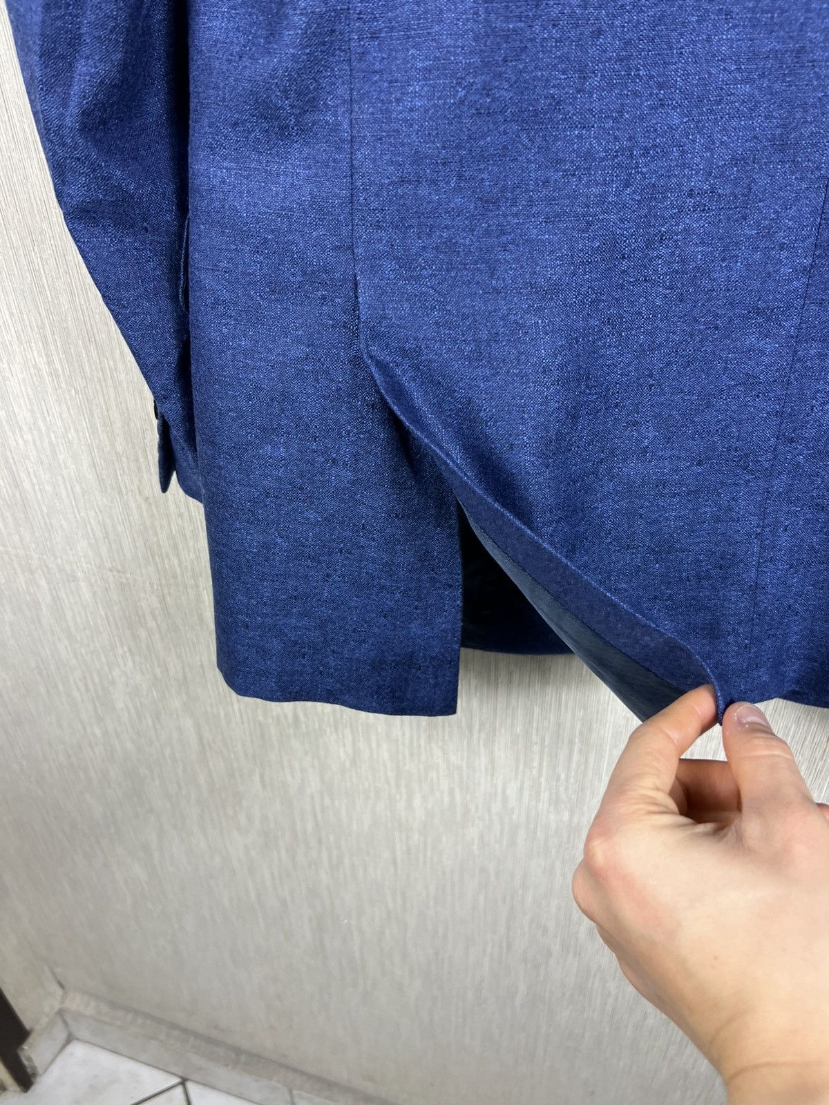 Canali Canali cashmere silk italian exclusive blazer luxury jacket Size US L / EU 52-54 / 3 - 17 Thumbnail