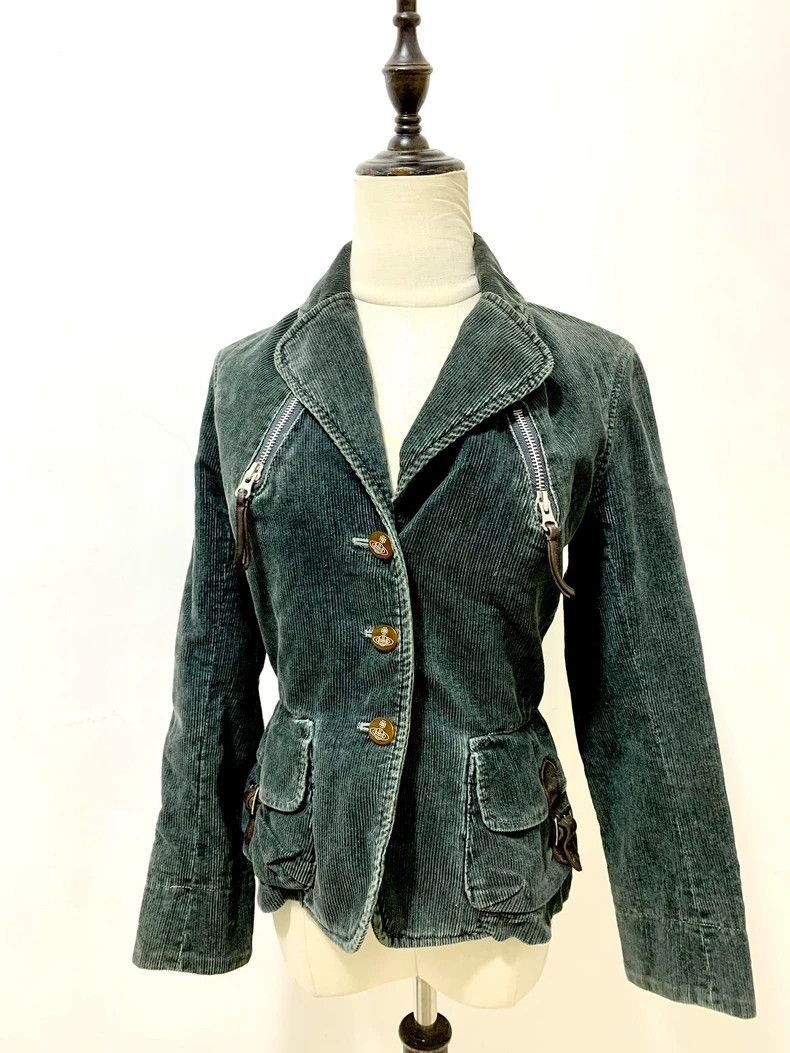 Vivienne Westwood Vivienne Westwood Cotton velvet suit jacket Size M / US 6-8 / IT 42-44 - 2 Thumbnail