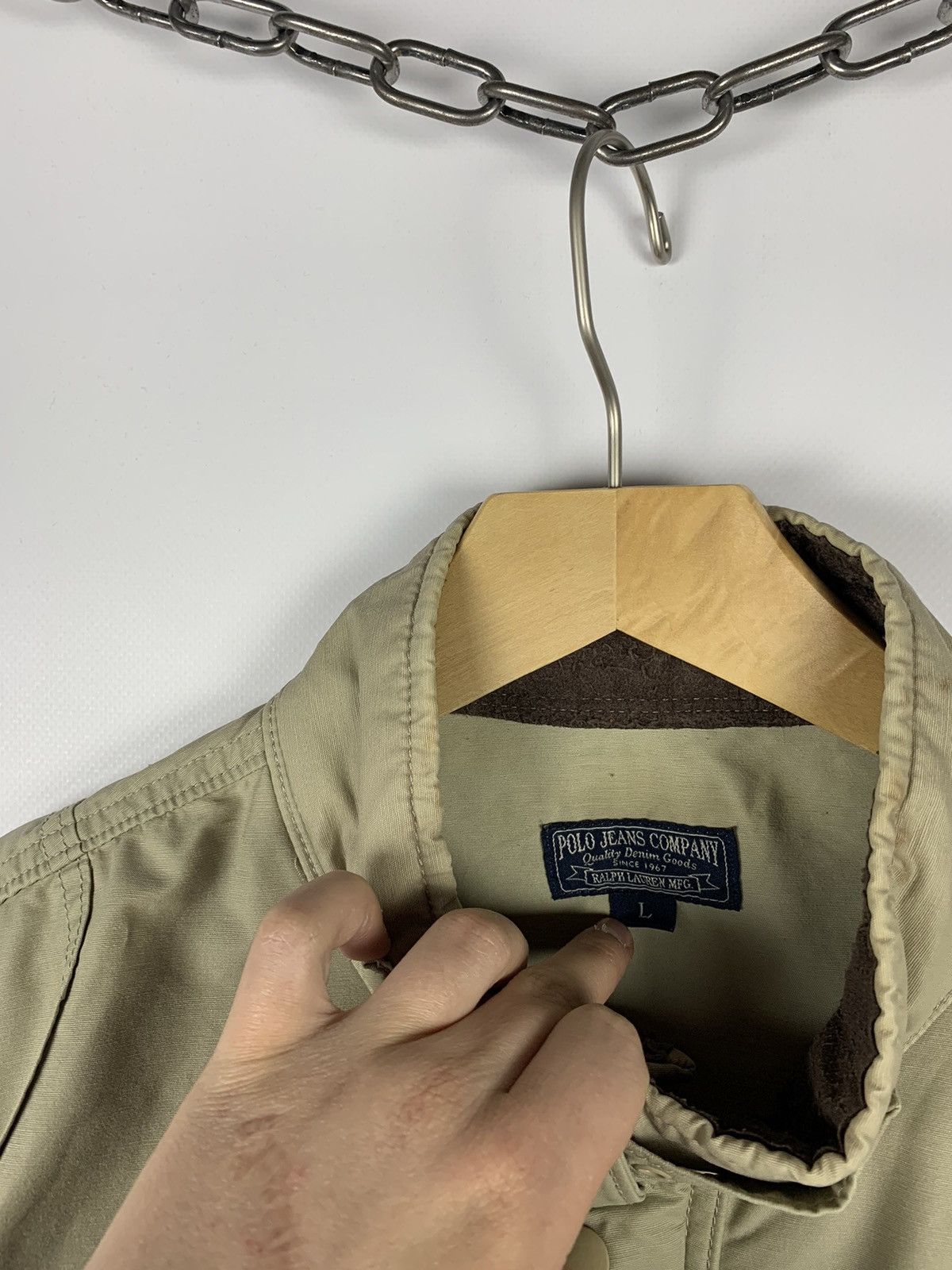 Vintage Vintage Y2K Polo Jeans Co. Ralph Lauren M-65 Jacket Military Size US L / EU 52-54 / 3 - 6 Thumbnail