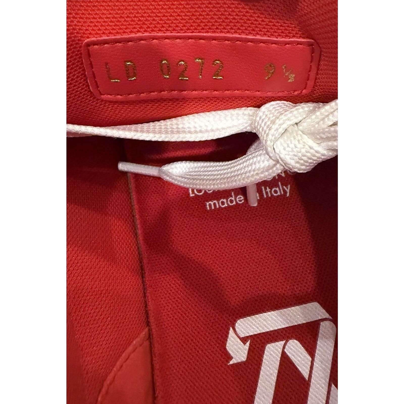 Louis Vuitton Size 9.5LV/10.5US - Louis Vuitton White Red Trainers Size US 10.5 / EU 43-44 - 8 Thumbnail