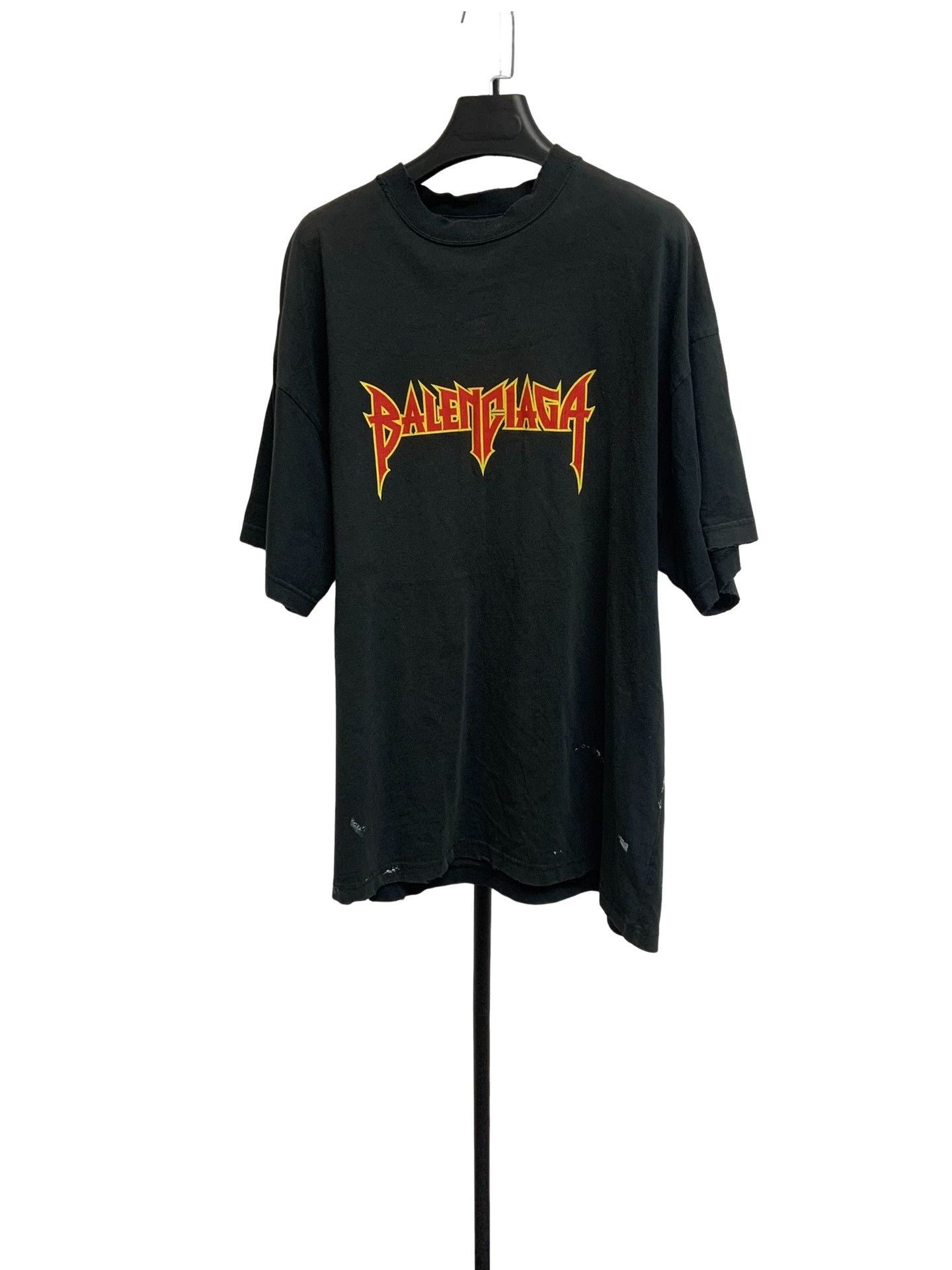 Balenciaga Balenciaga Metallica Graphic T-Shirt Size 2 Size US M / EU 48-50 / 2 - 1 Thumbnail