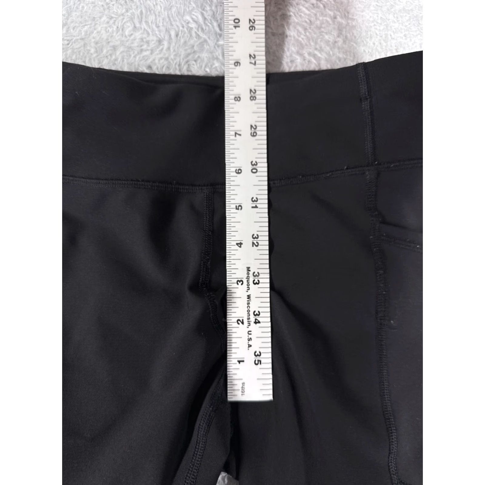Lululemon Lululemon Pants Women 6 Black Tight II Luxtreme Cropped 25" Inseam Pockets Straight Leg Dance Yoga Read Size 28" / US 6 / IT 42 - 7 Thumbnail